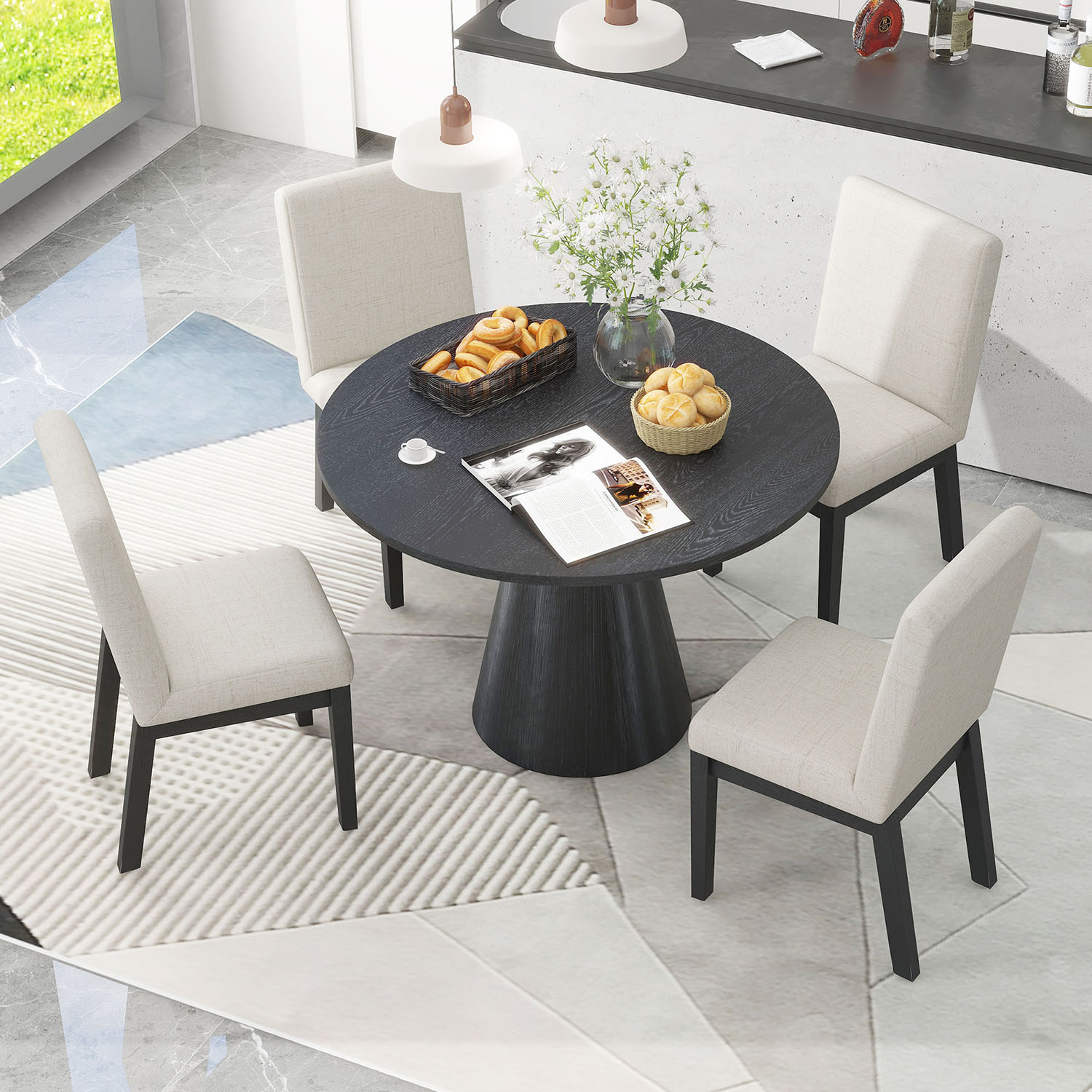 SINOFURN SYA010267WT Dining-Sets - View #15