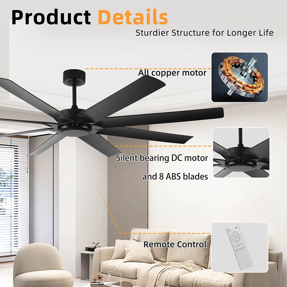 Duclsaty ZYS023 Ceiling-Fans - View #6