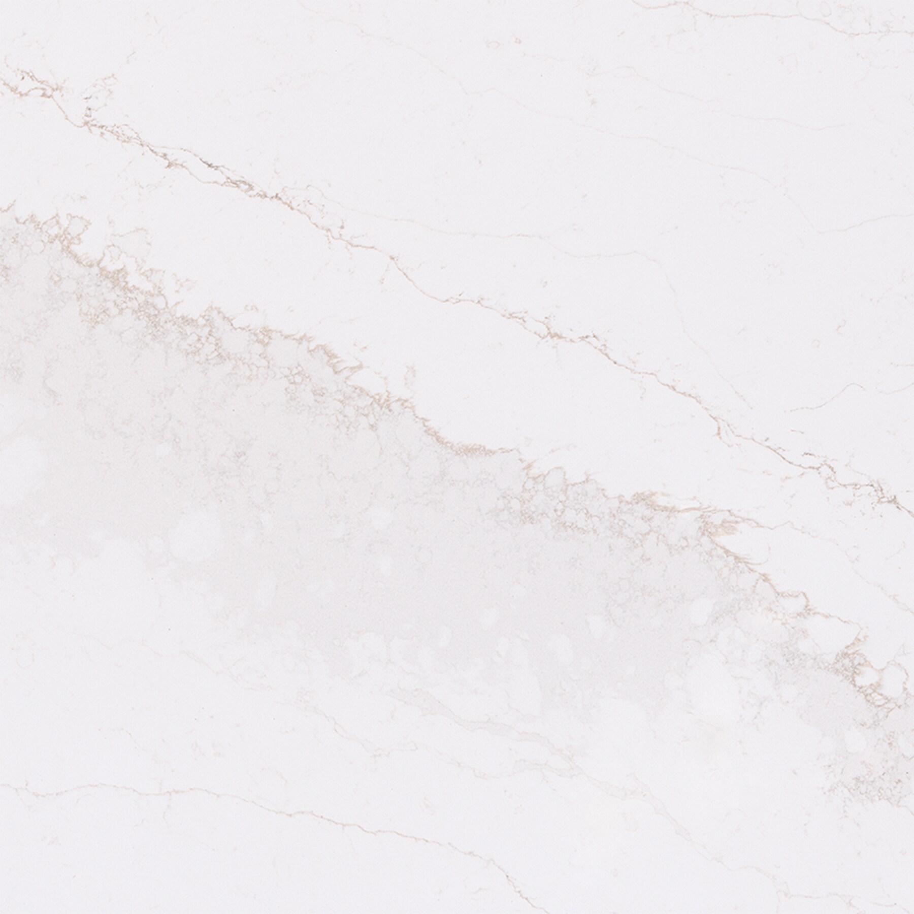 allen + roth Cloud Ridge Quartz White Kitchen Countertop SAMPLE ( 4-in ...