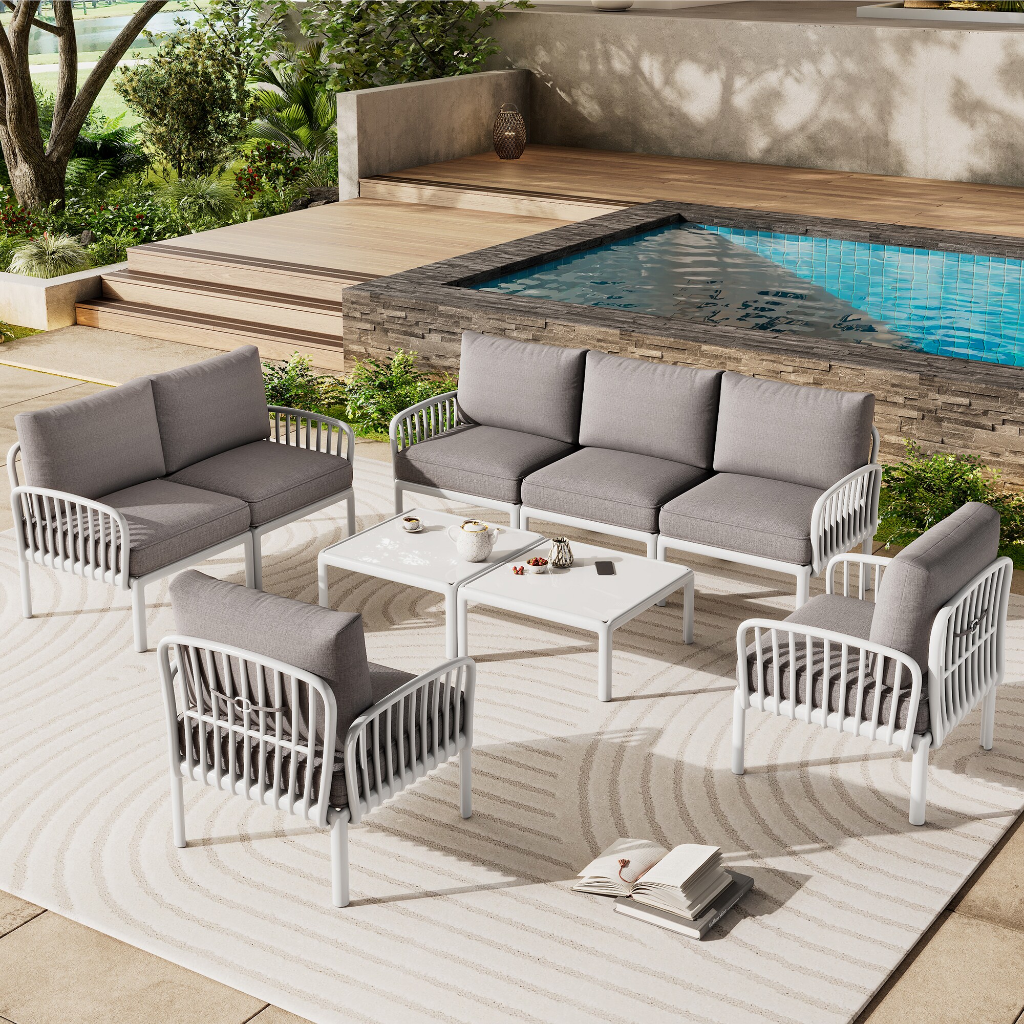 Bybafun YA0200088 Patio-Conversation-Sets - View #2