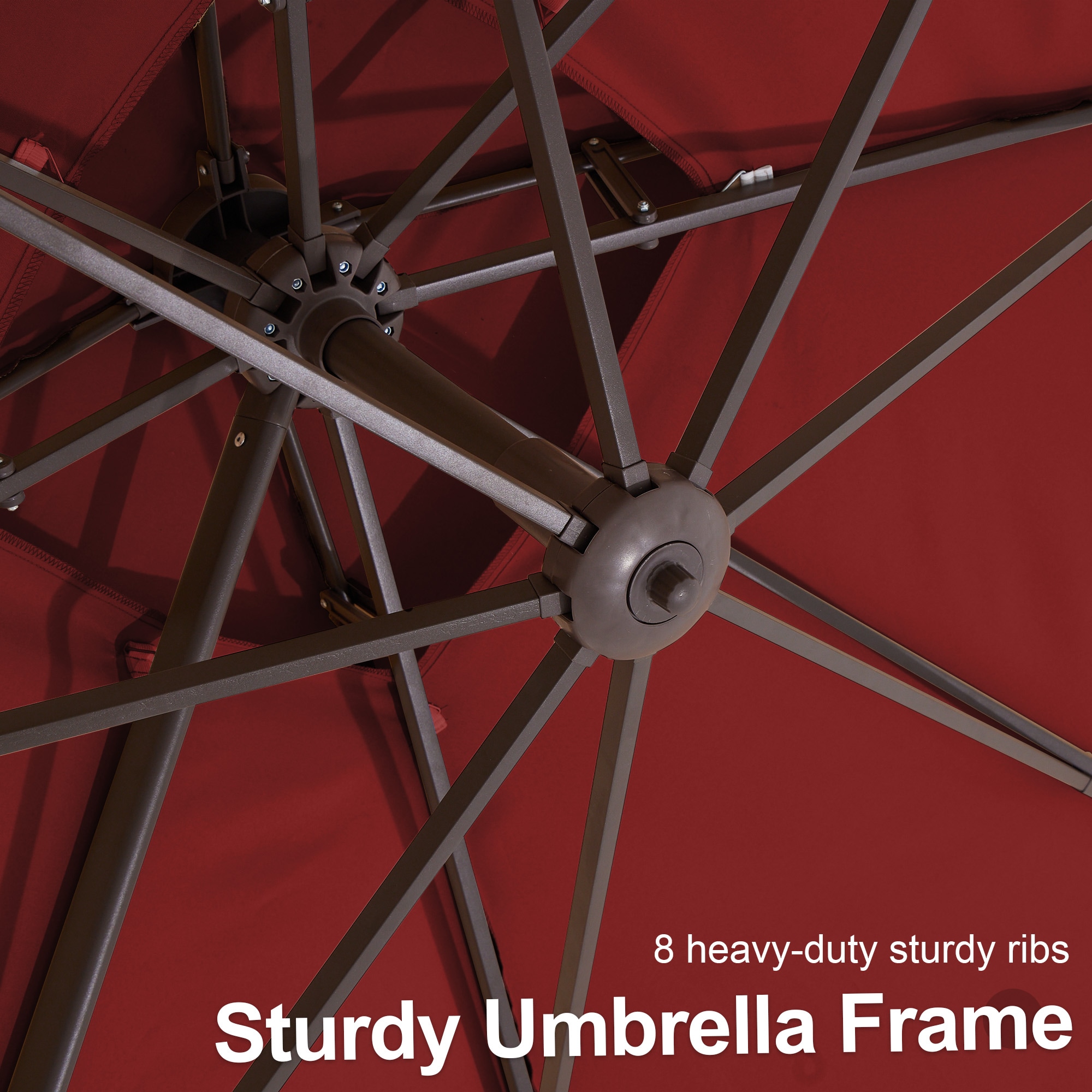 VOUA JYLM-9X9-RD Umbrellas-2 - View #7