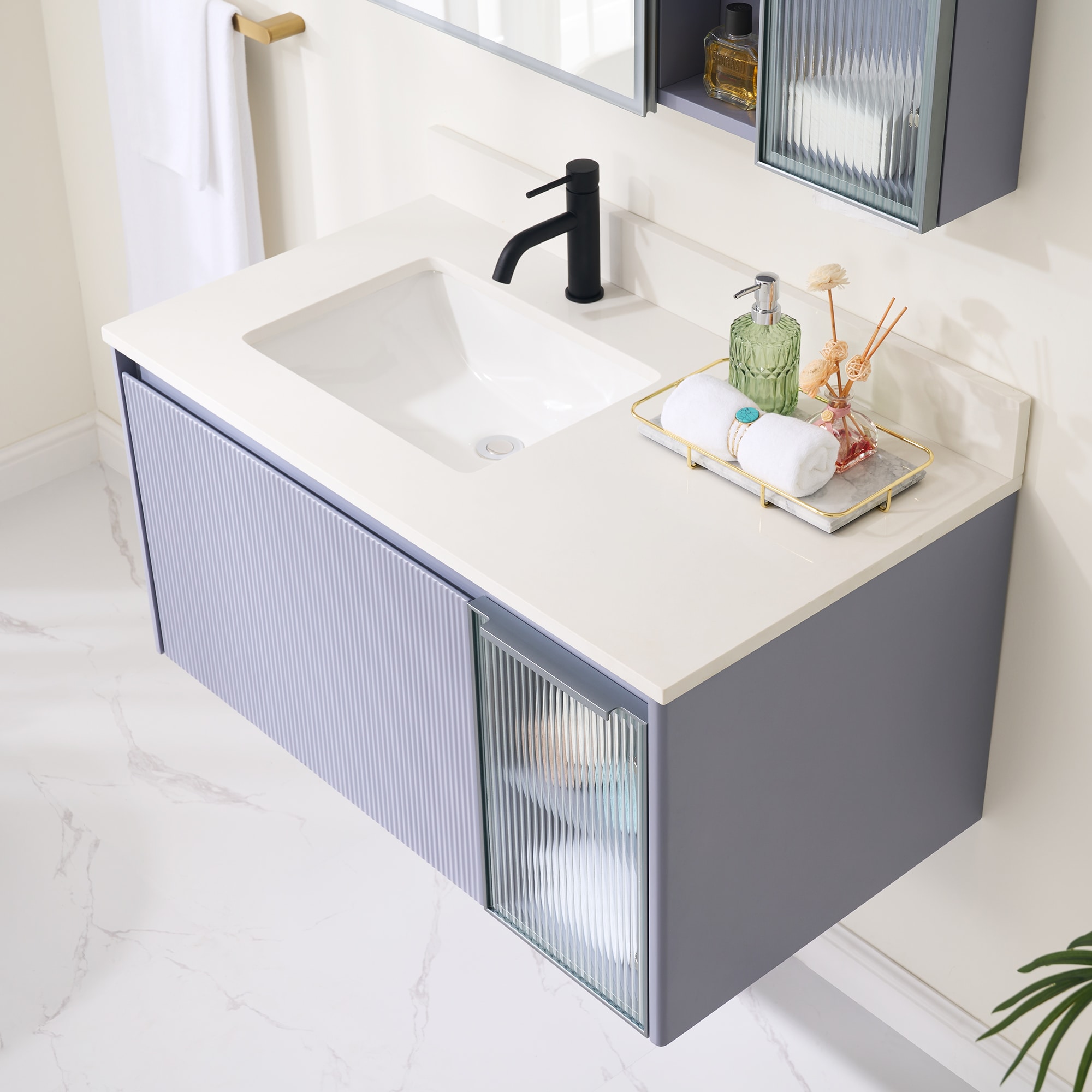 WELLFOR FLORA40QZ-LV Bath-Vanity-Combo - View #10