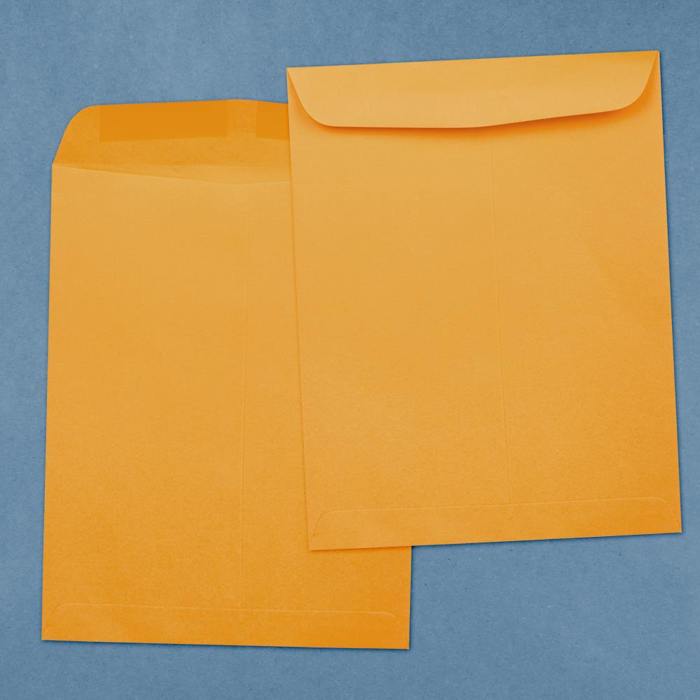White JAM PAPER 12 x 15 1/2 Open End Catalog Commercial Envelopes 50/Pack 