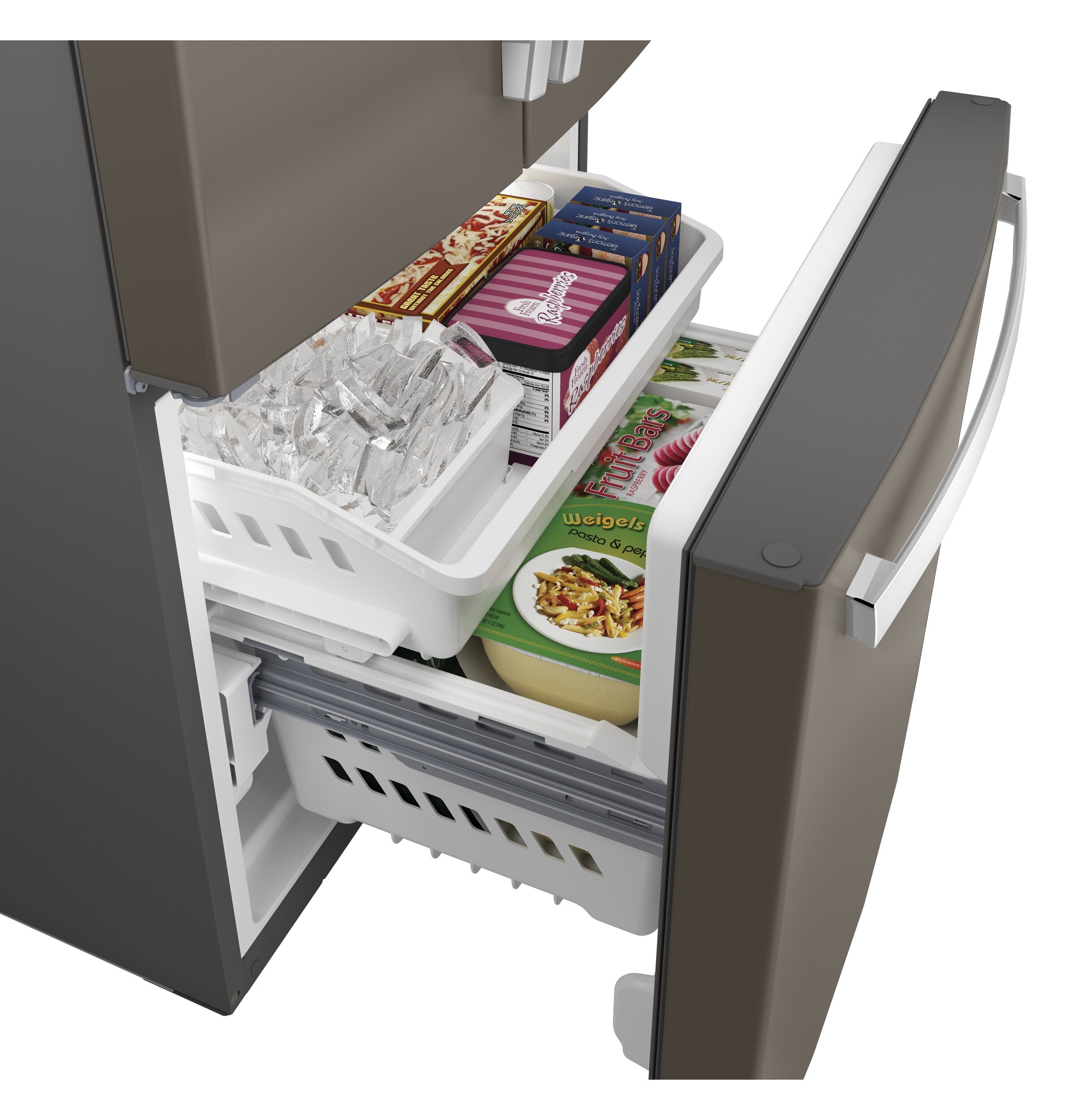 GE 24.8cu ft French Door Refrigerator with Ice Maker (Slate) ENERGY