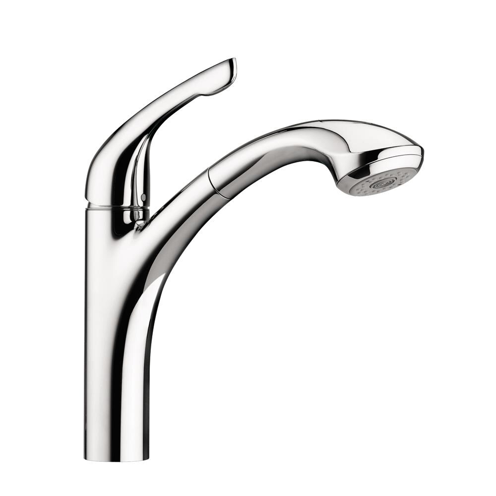 Hansgrohe HG Kitchen Chrome 1 Handle Deck Mount Low Arc Handle Kitchen   01406653 