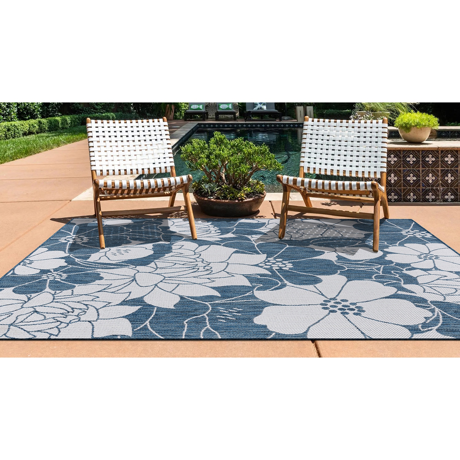 World Rug Gallery 115NAVY5X7 rugs - View #8
