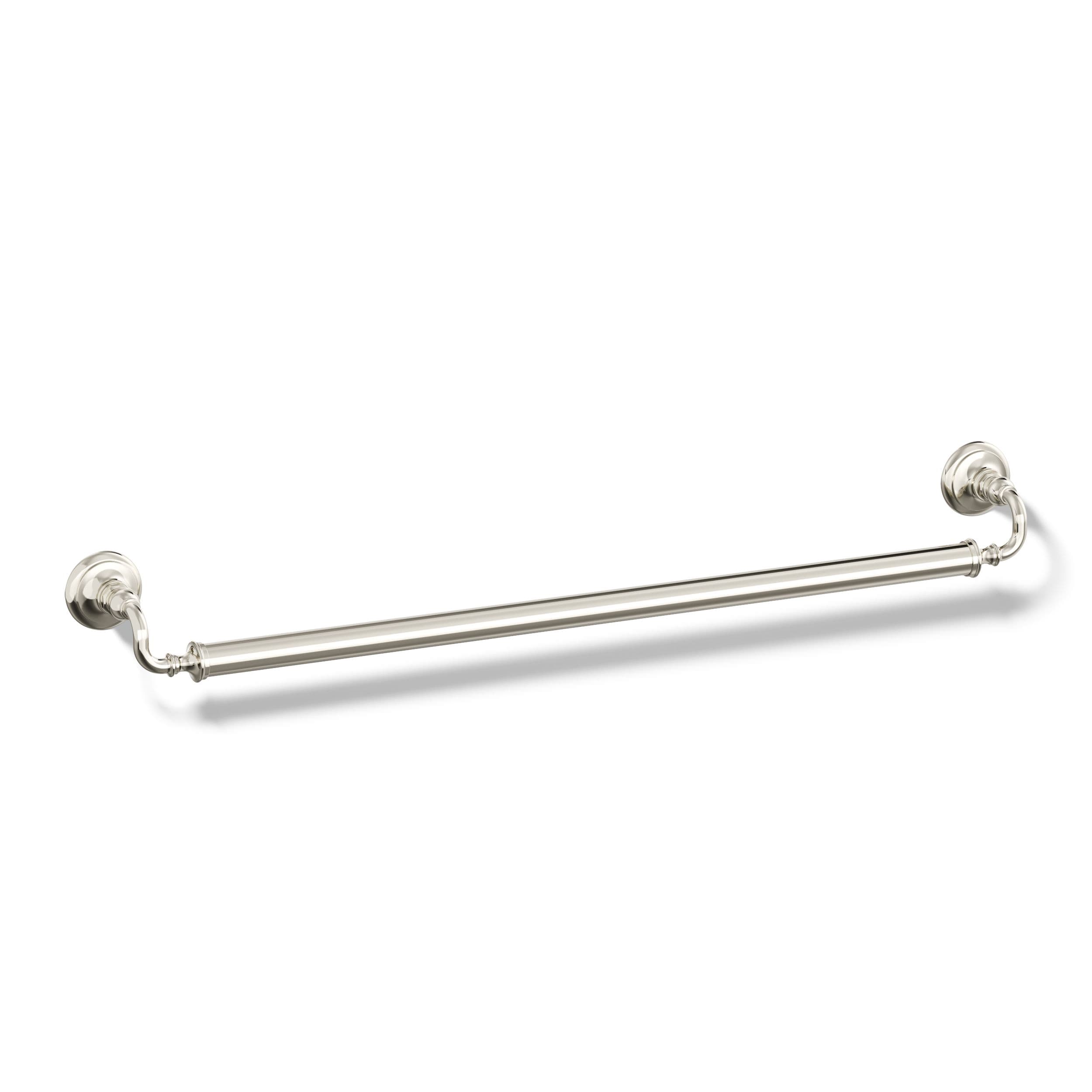 KOHLER Artifacts 36-in Vibrant Polished Nickel Wall-mount Grab Bar ( 300-lb Weight Capacity )