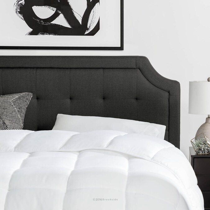 Brookside Scooped With Square Tufting, What Color Furniture With Gray Headboard