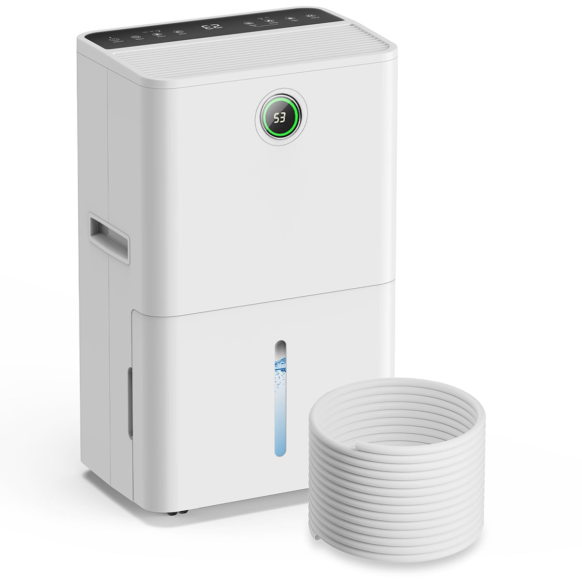BEARSOLIM 150Pint Dehumidifier for Basement with Pump Commercial Dehumidifier with Drain Hose for Home Industrial Large Rooms7000