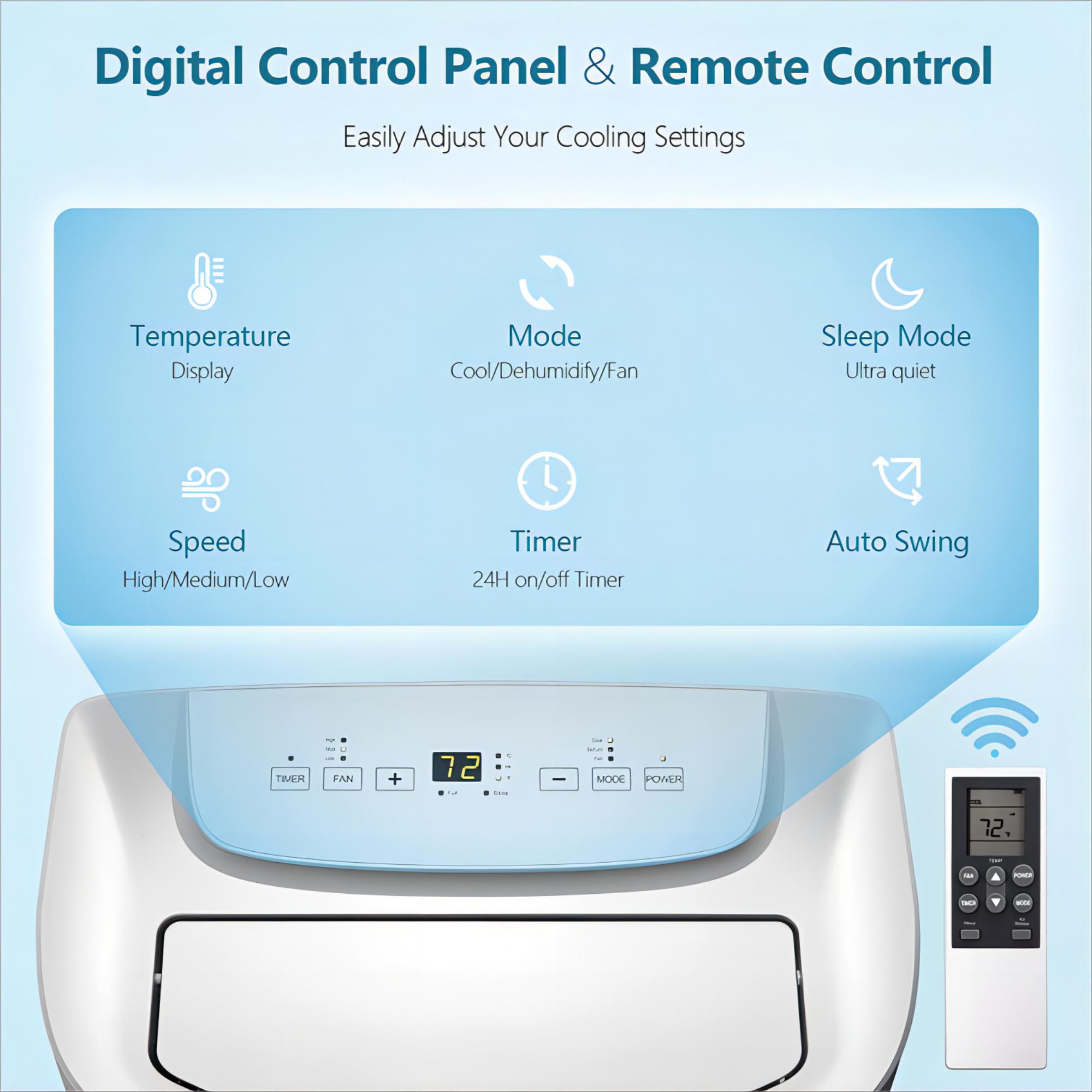 COWSAR A5410CE Portable-Air-Conditioners - View #2