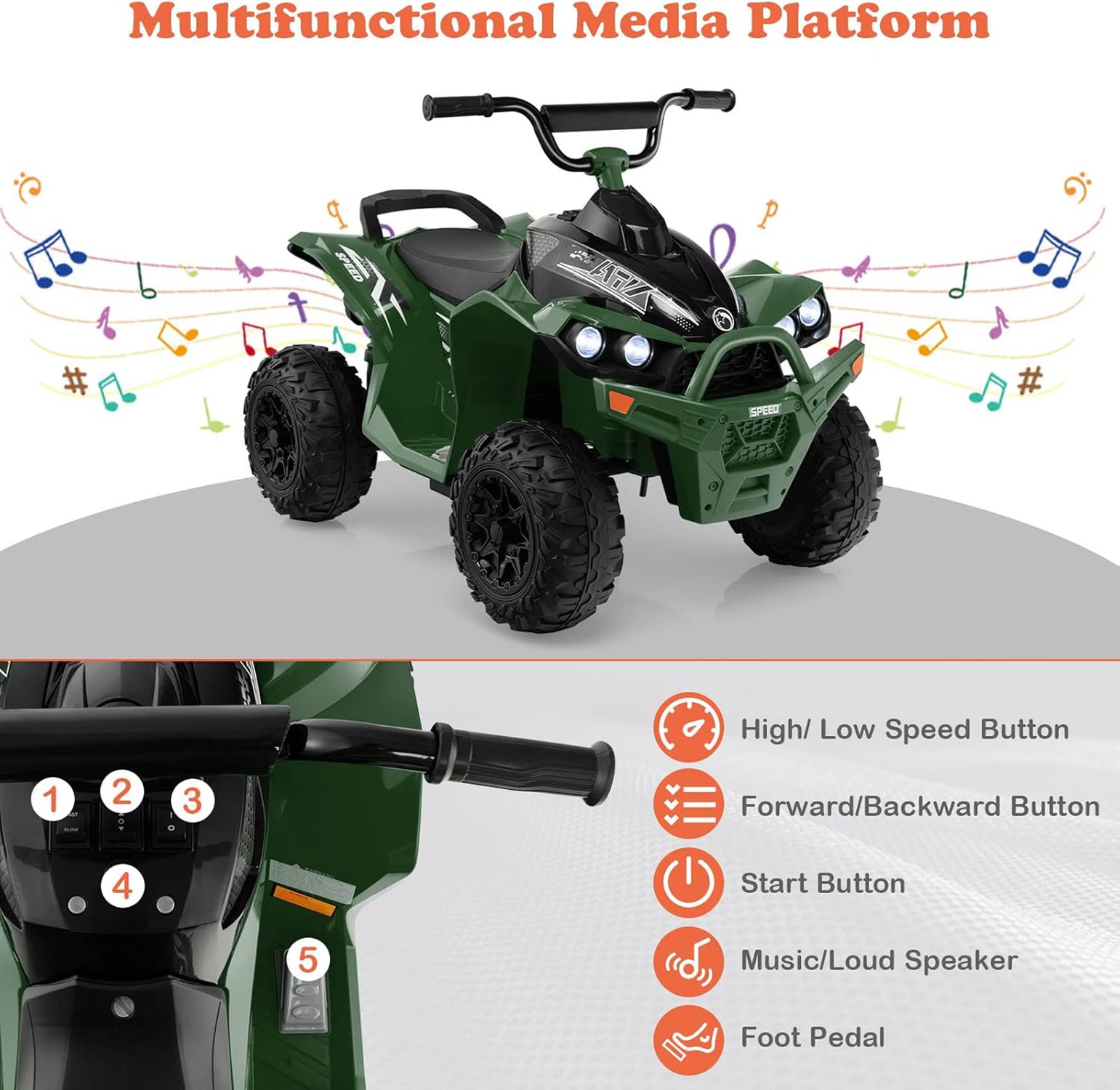 Costway TGCA0602 Play-Toys - View #3