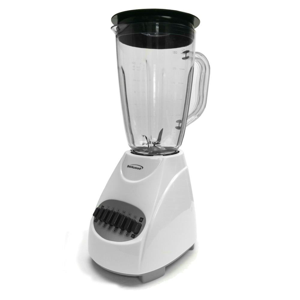 Brentwood 50-Watt 17-Oz. Portable Battery-Operated USB-Chargeable Glass  Blender (White)