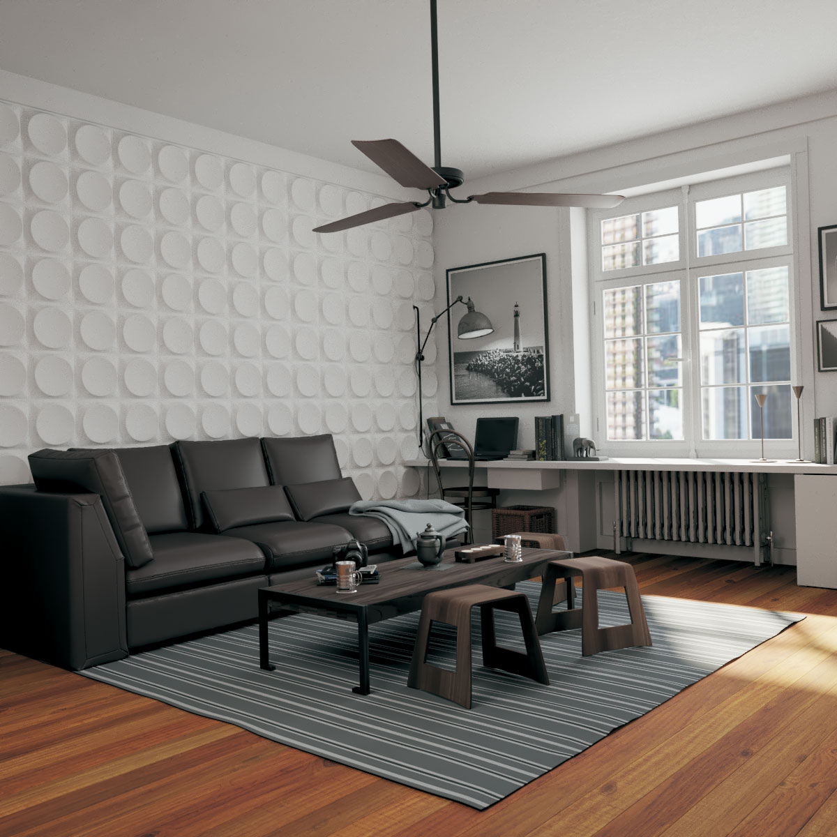 Ekena Millwork WP20X20ADWH Wall-Panels - View #8