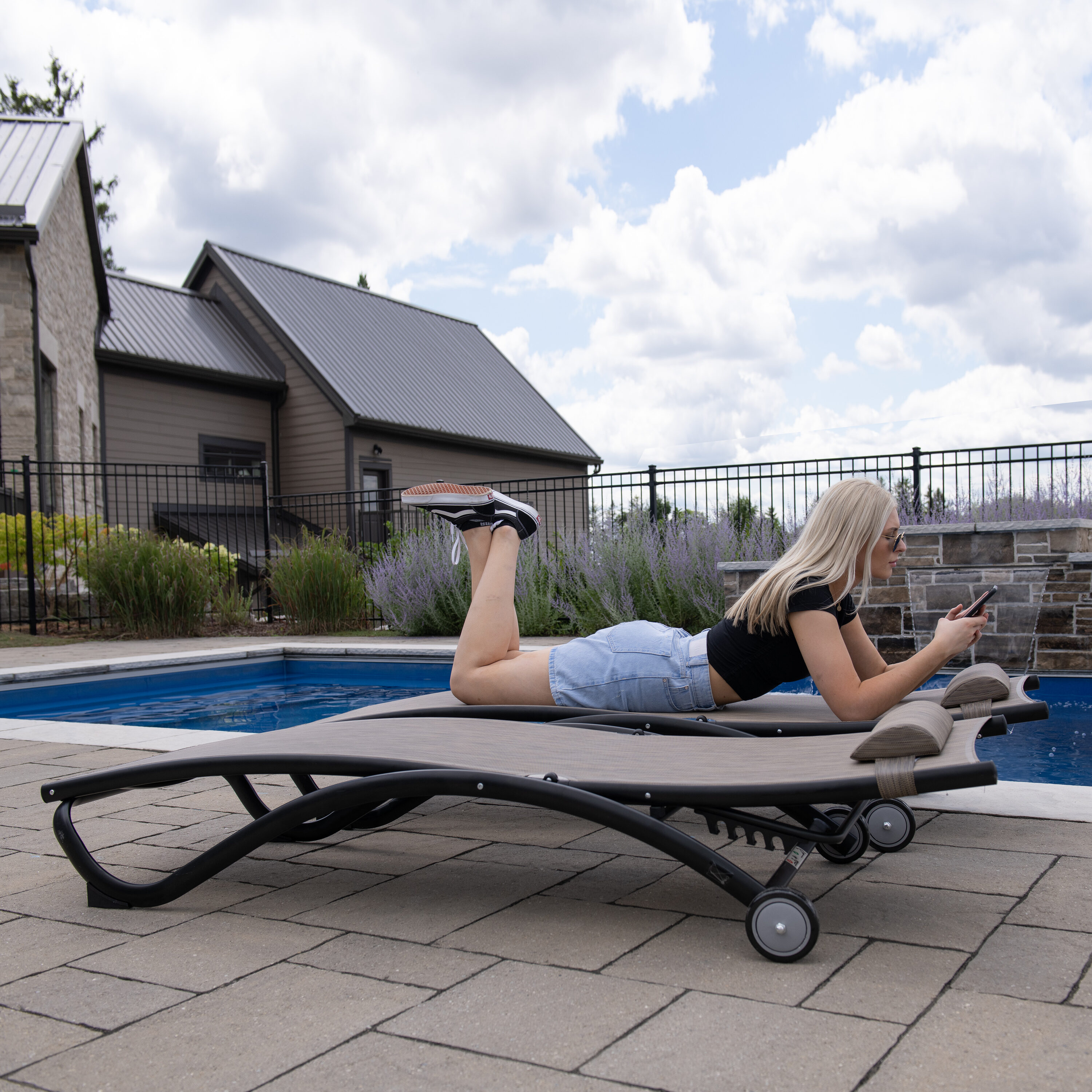 Vivere GLEL2-GR Patio-Chairs - View #8