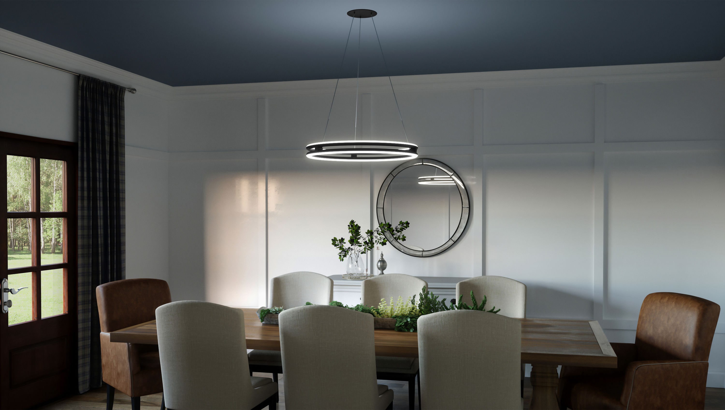 Quoizel PCGVS2824MBK Pendant-Lights - View #6