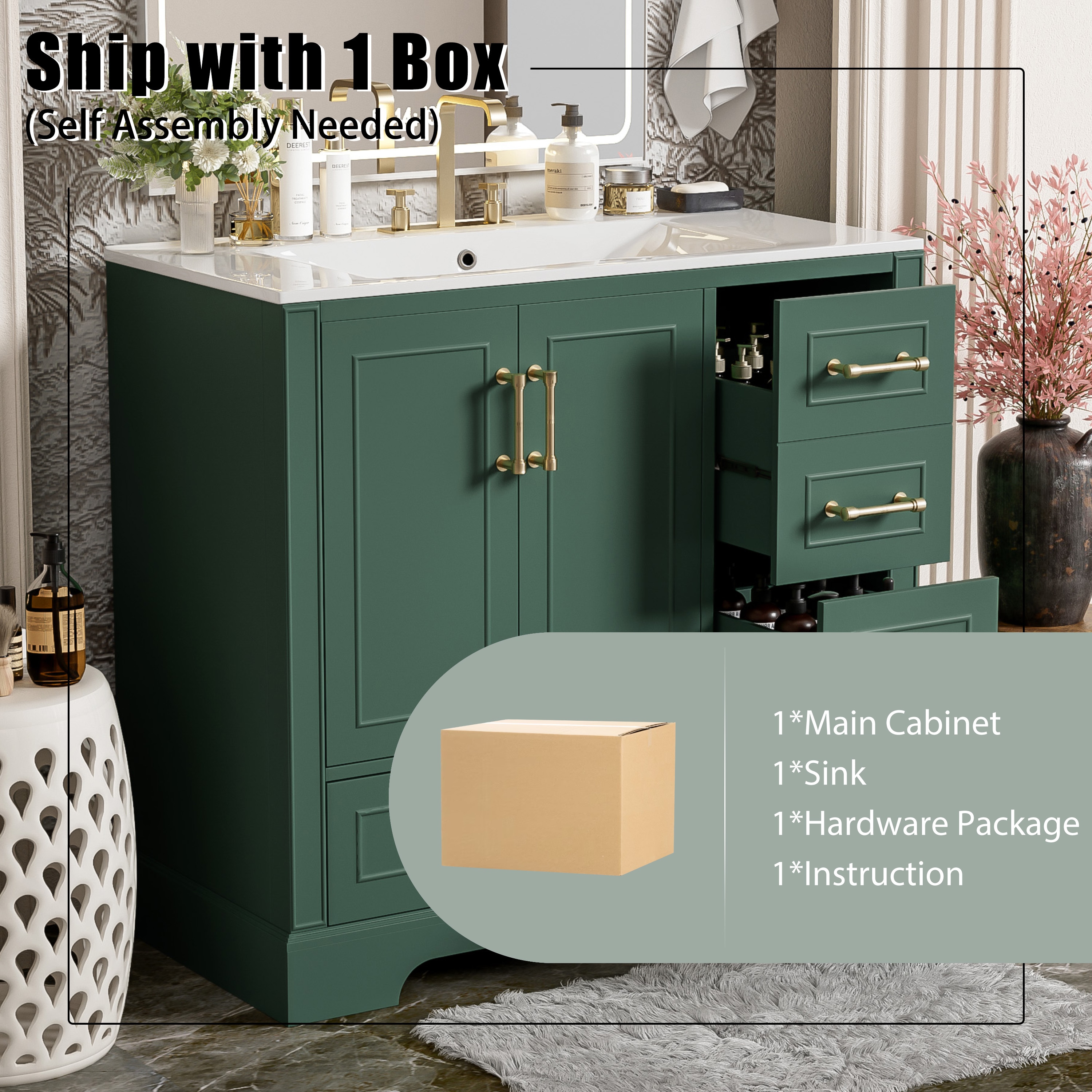 GDFStudio 343673 Bath-Vanity-Combo - View #9