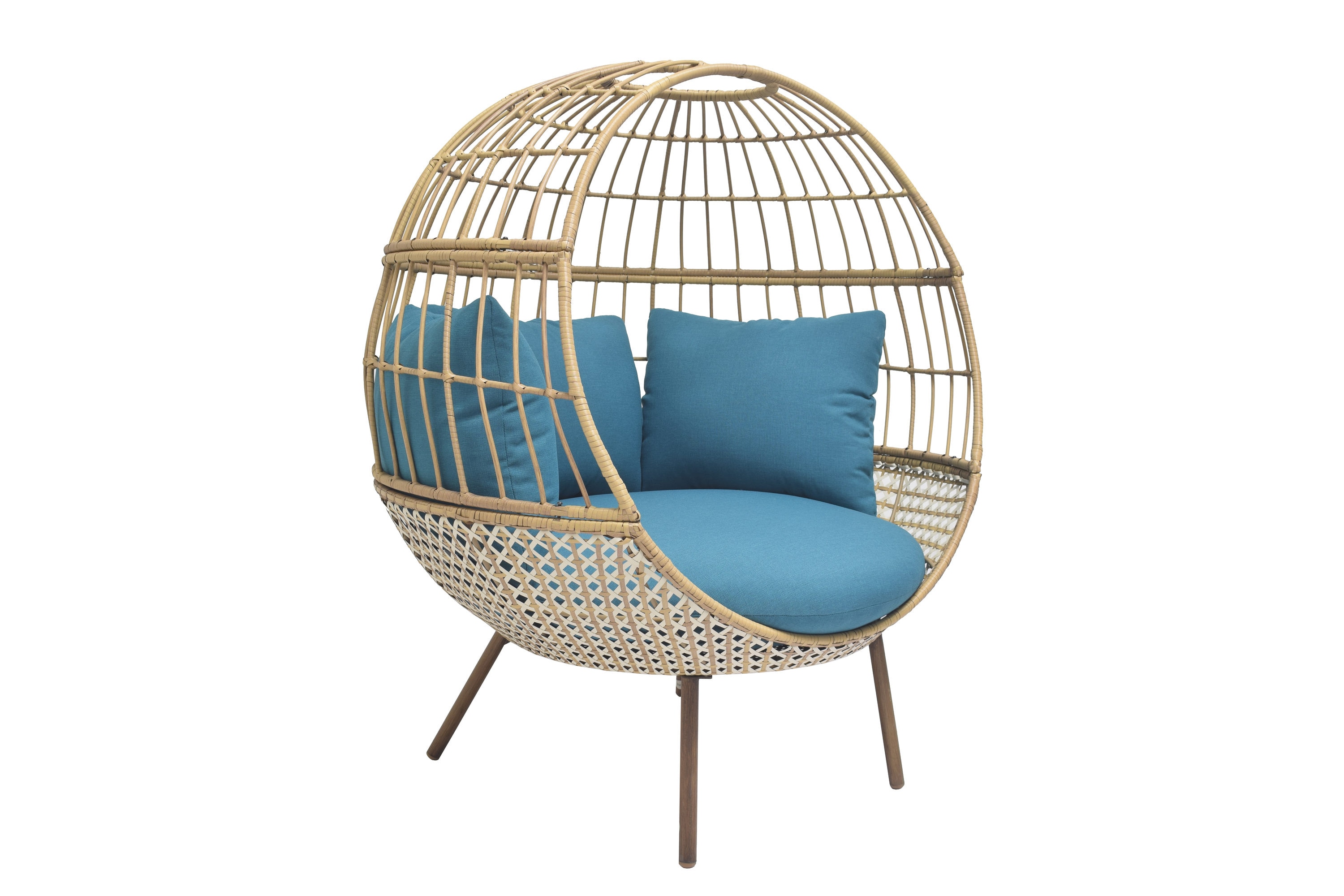 teak egg chair