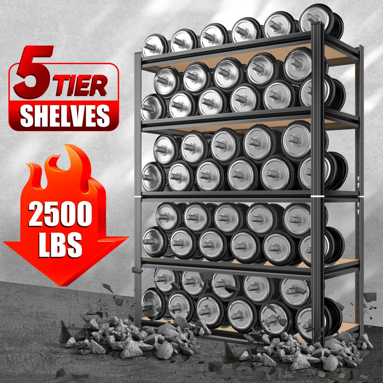 Dexmalle W1831P271222 Free-Standing-Shelving - View #6