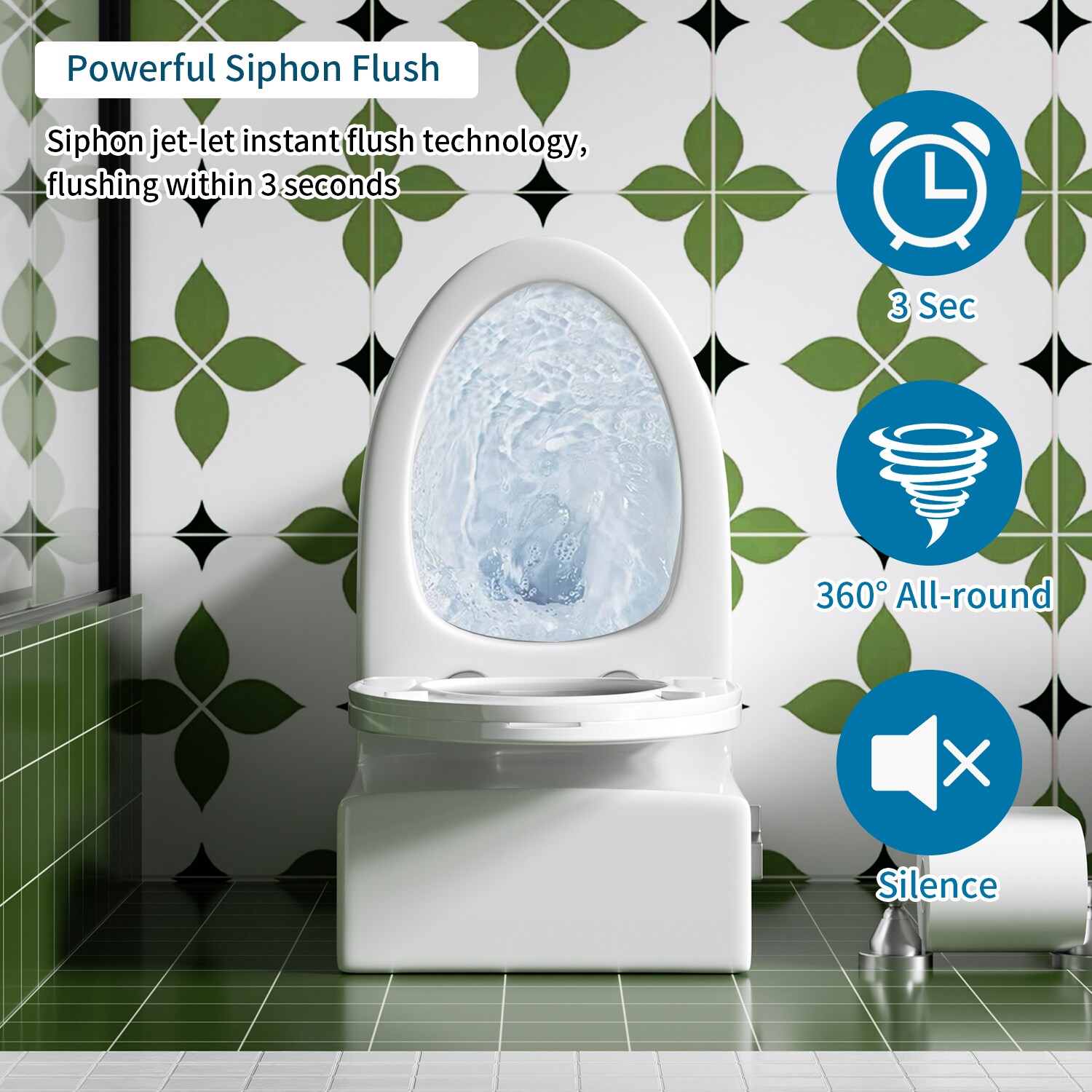 WELLFOR GTLGW-003S toilets - View #3