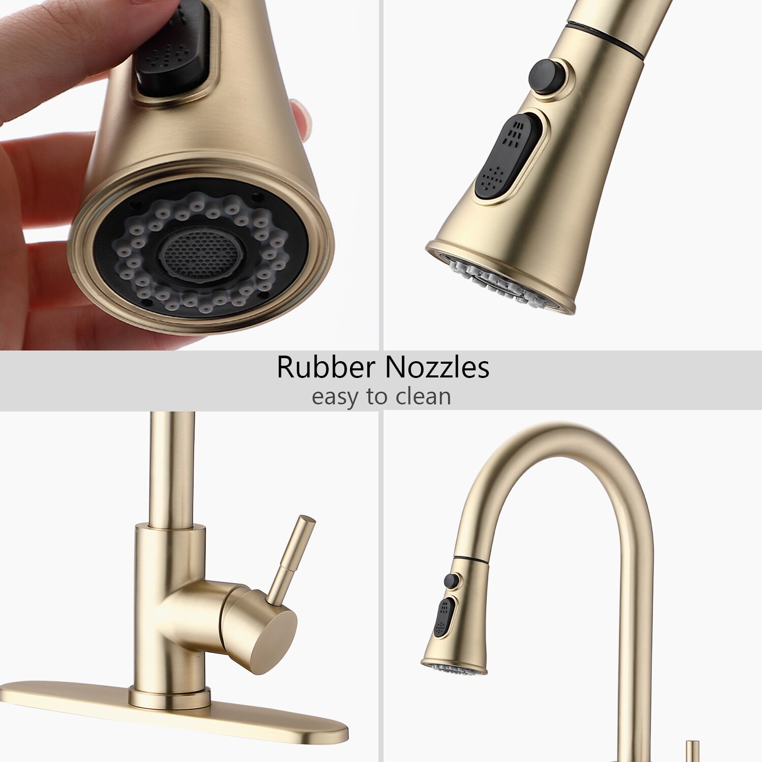 Vanfority VF-D3411-BG Kitchen-Faucets - View #5