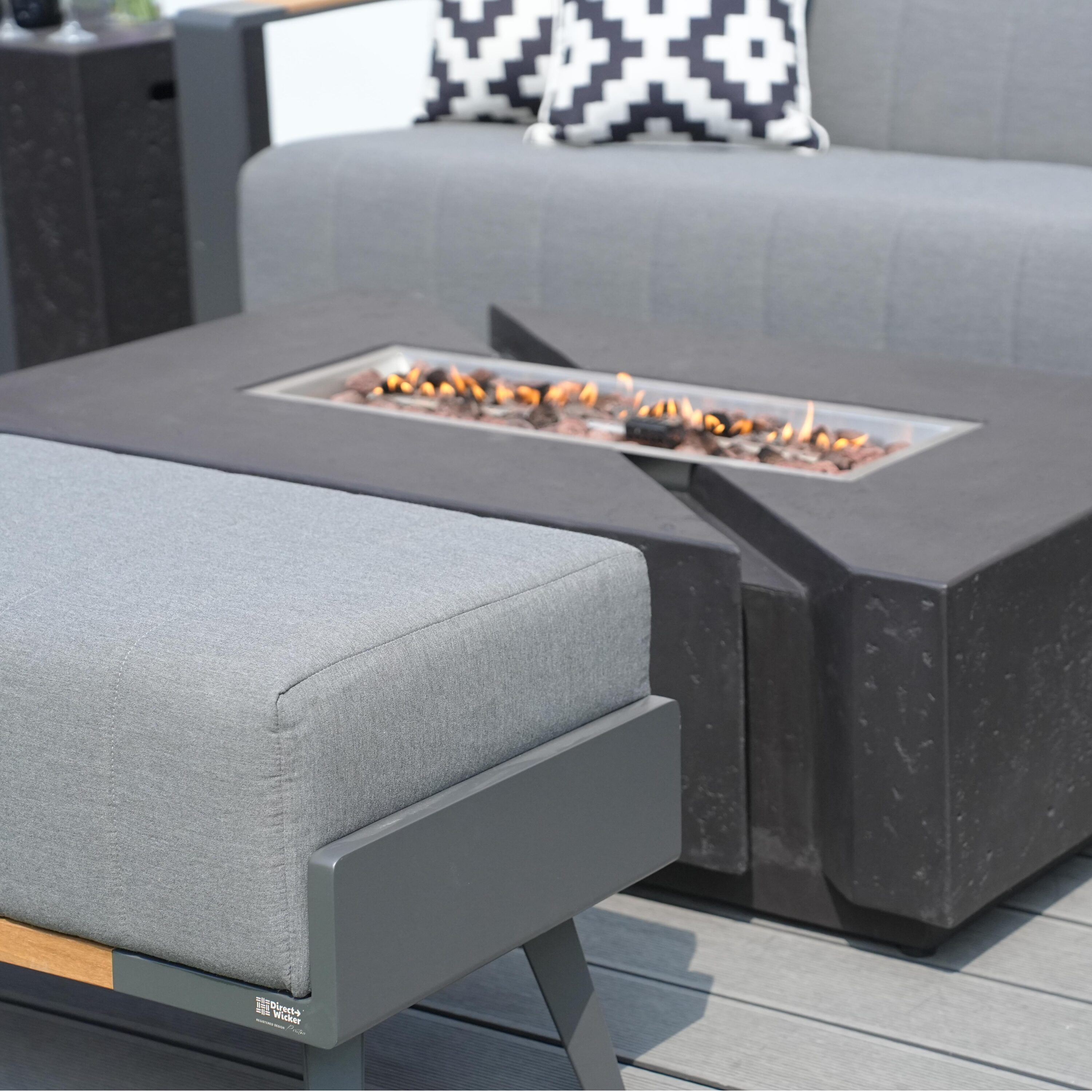 Direct Wicker DWG-2335G&24913BK Patio-Conversation-Sets - View #12