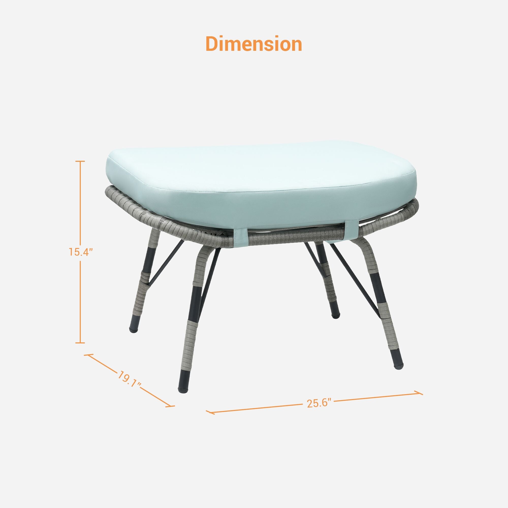 SANSTAR L-OTIDC64-TF Stools-Ottomans - View #6