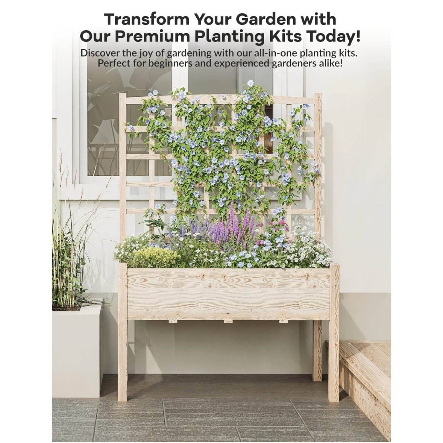Garvee HF-PPG-339EXFCE Raised-Planter-Boxes - View #4
