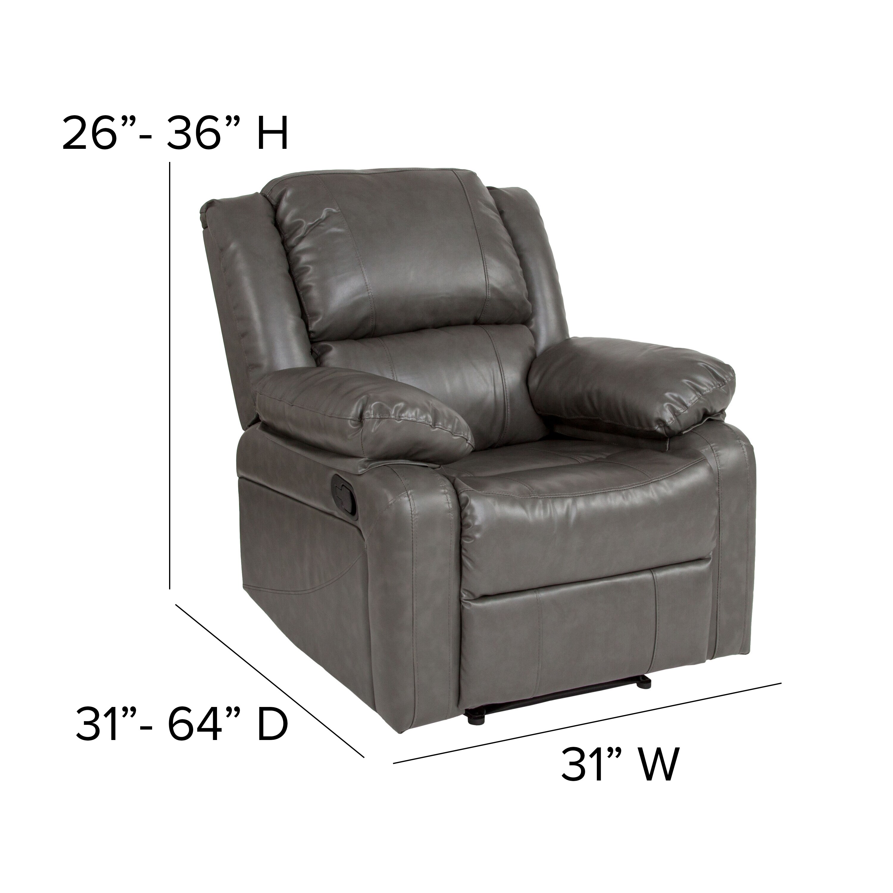 london drugs recliner black