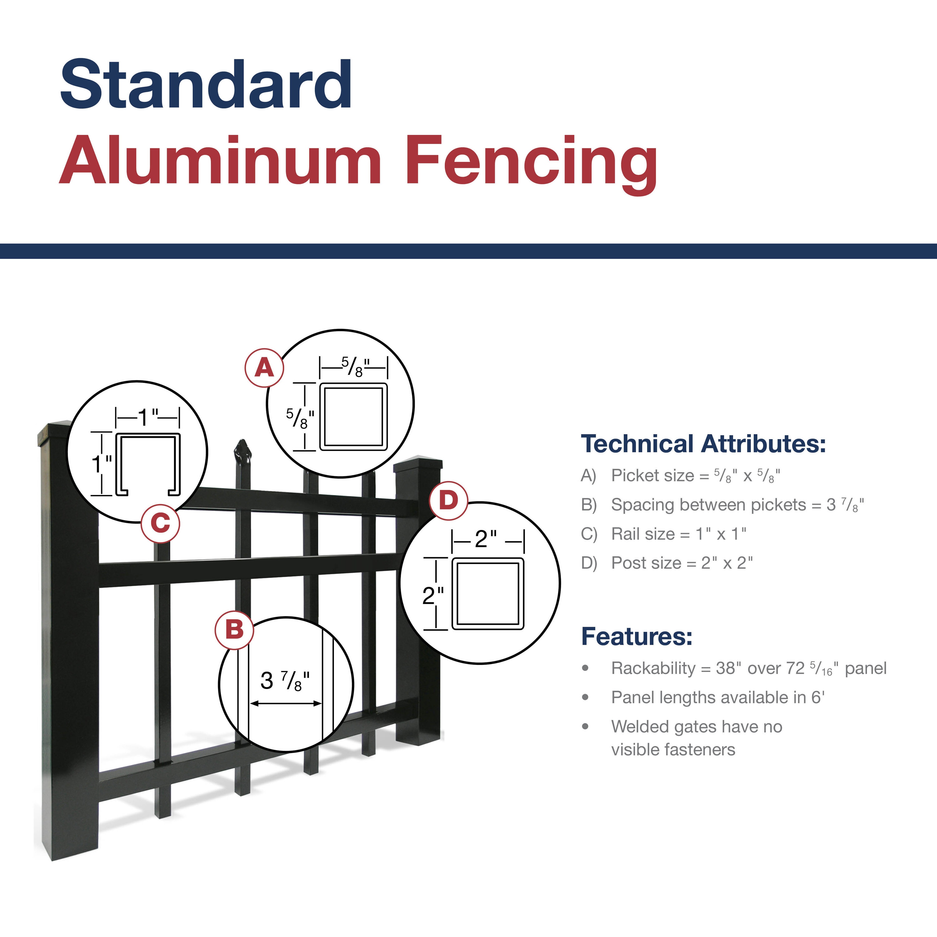 Hudson Aluminum Fence Black Touch Up Paint Pen for Black Aluminum Fence  (Brush On) - DPEN-BK