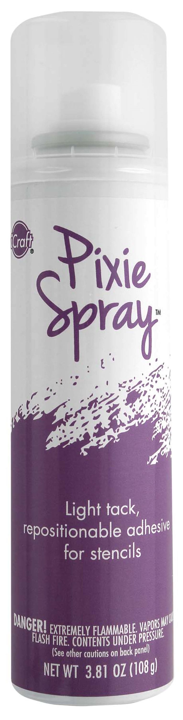 iCraft Pixie Spray Stencil Sdhesive Repo 3.8Oz 2Pc at