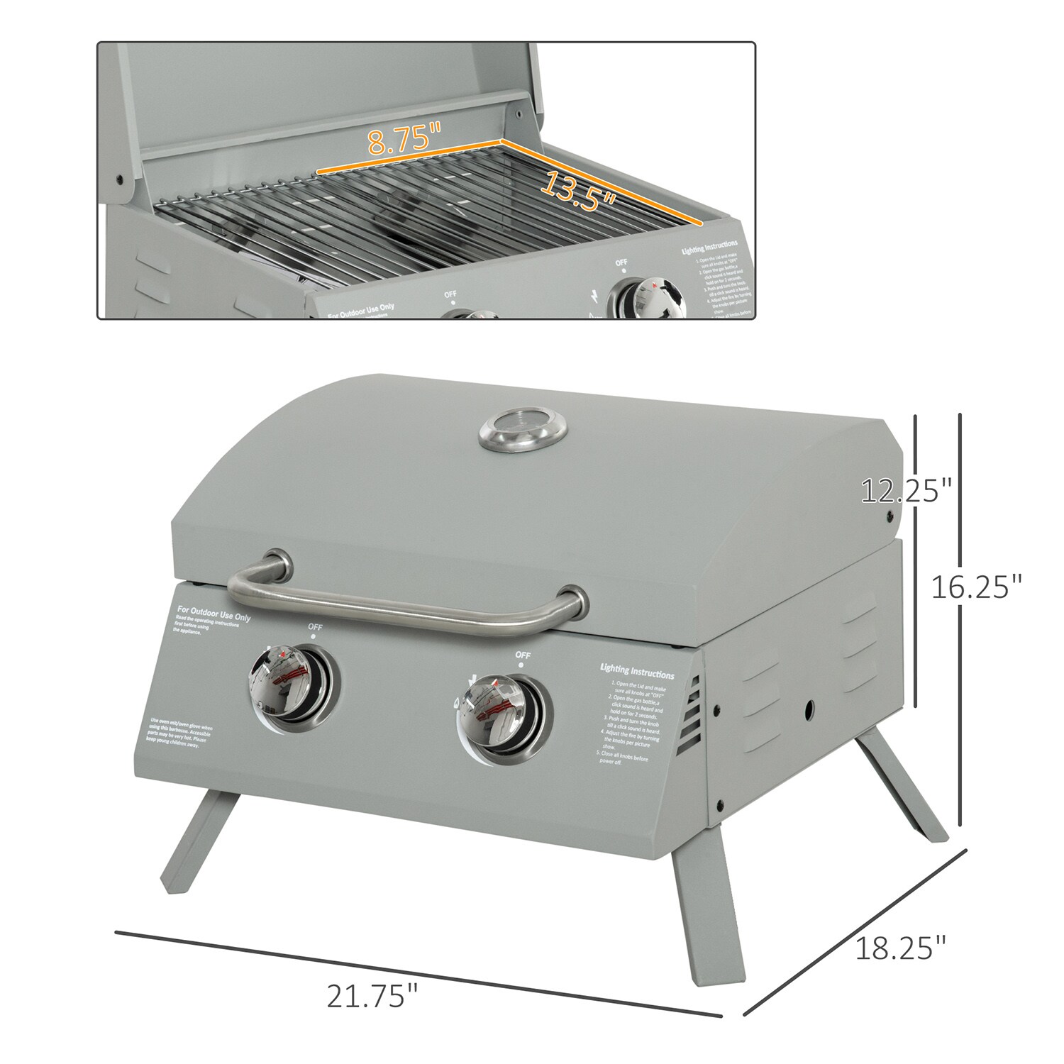 GZMR GZ-W22317 Tabletop-Grills - View #10