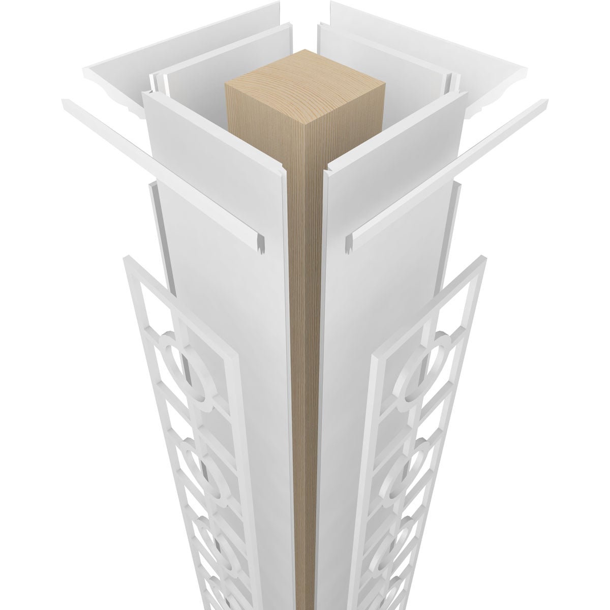Ekena Millwork CC1008ENKORCRCR Column-Wraps - View #7
