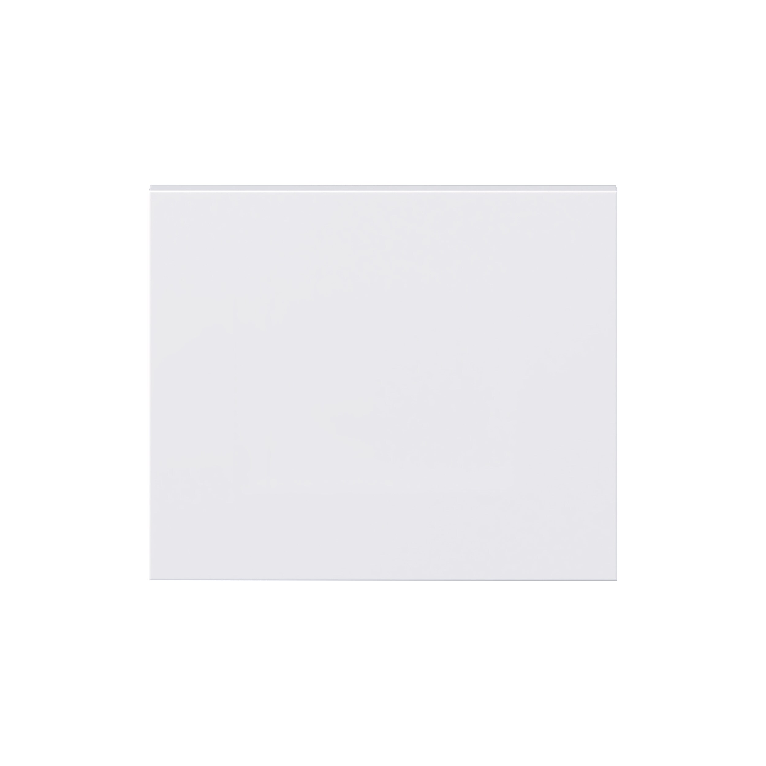 Hugo&Borg DSDF1815-LA Lasalle 18-in W x 15-in H Bright White Slab Laminate Slab Base cabinet drawer fronts (Fits 18-in base box )