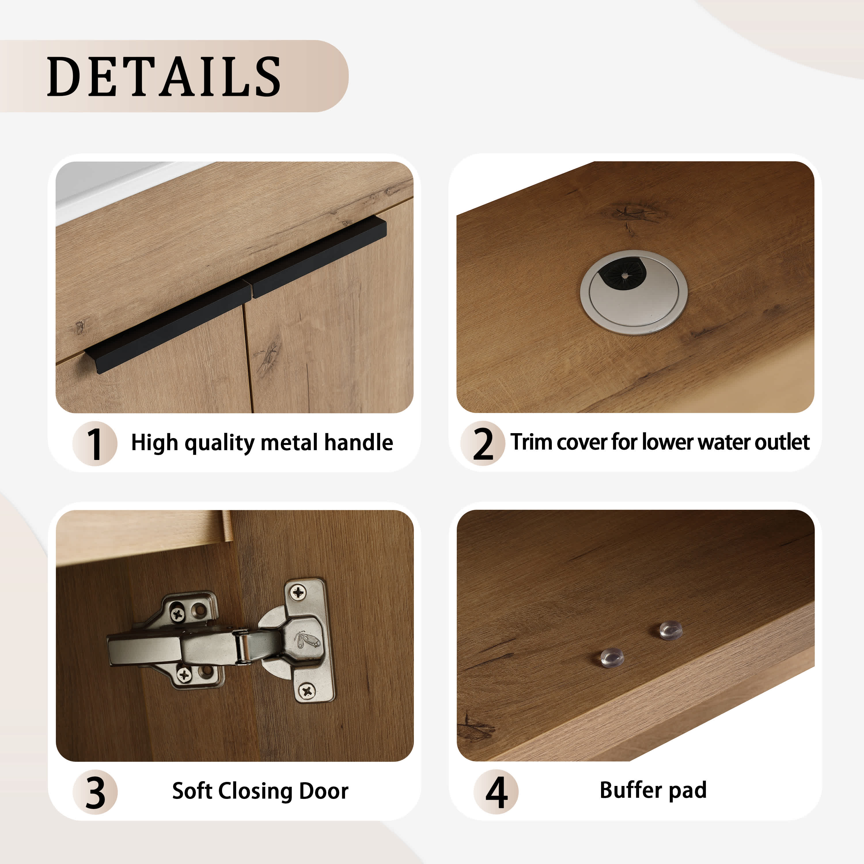 Vynxaria LEXY1338-DJYS-SZT108 Bath-Vanity-Combo - View #8