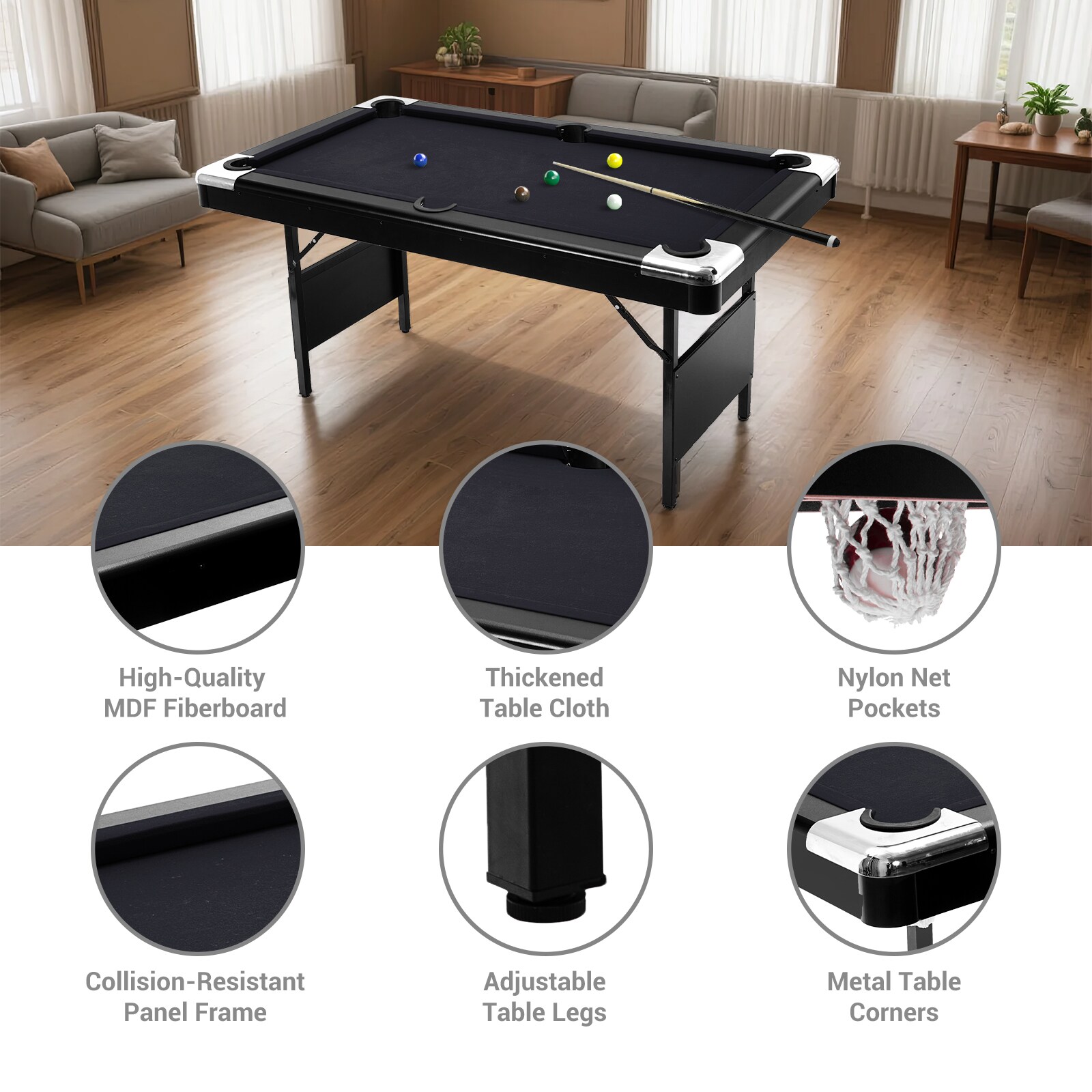 DEXSO CTQAS4YKE6K0LBV Pool-Table - View #4
