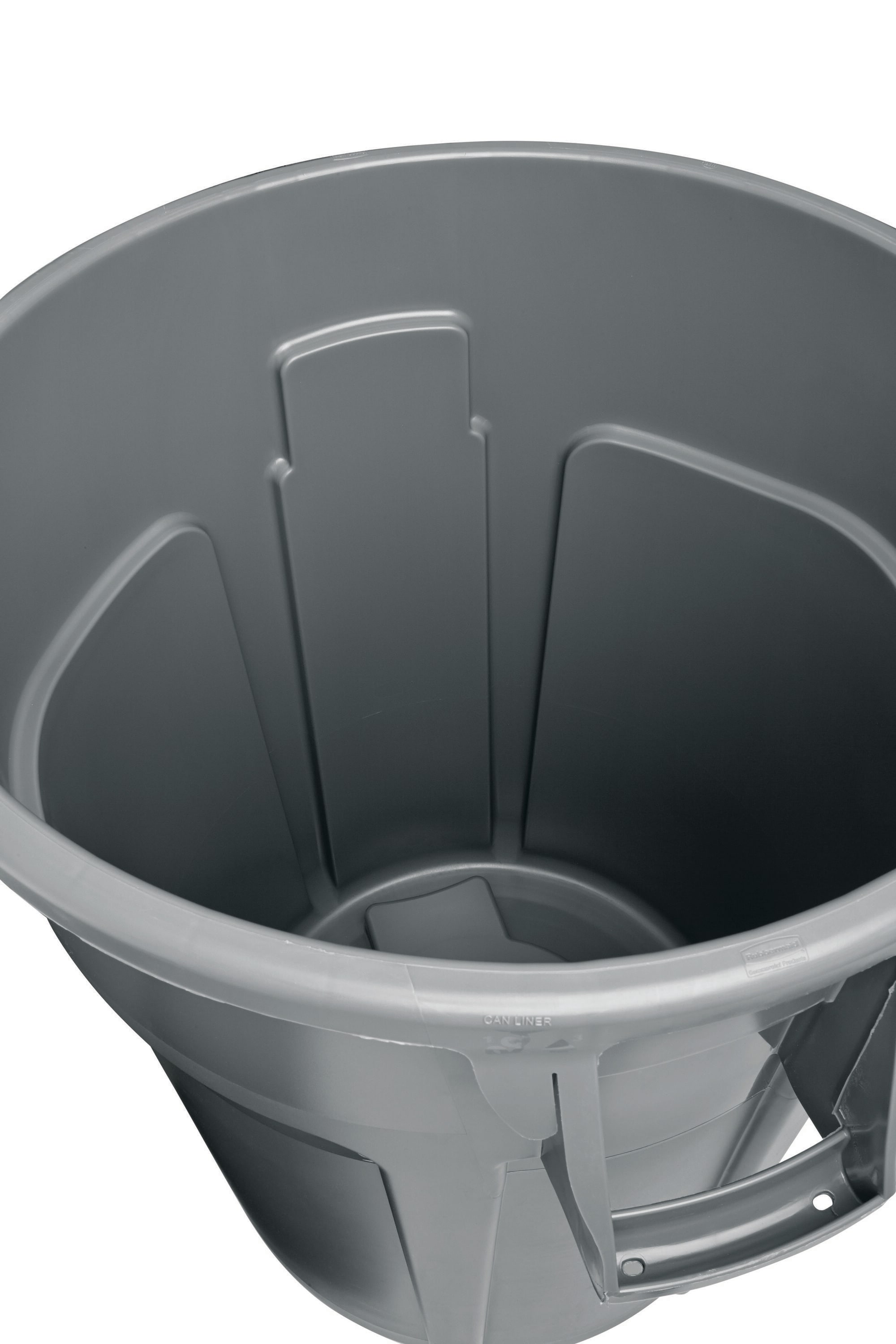 24 Gallon Plastic Extra Large Trash Can with Wheels WWXL24/WWXLD1-44