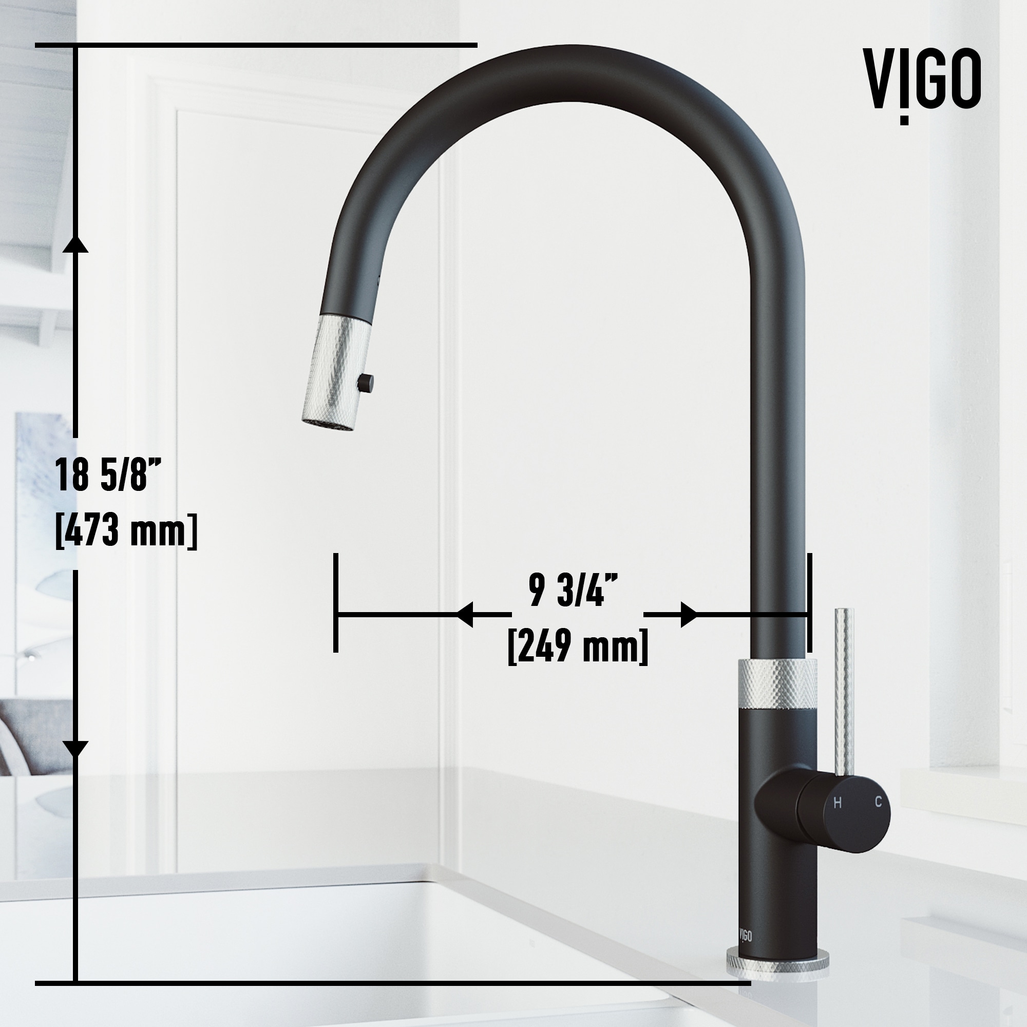 VIGO VG02033STMB Kitchen-Faucets - View #10