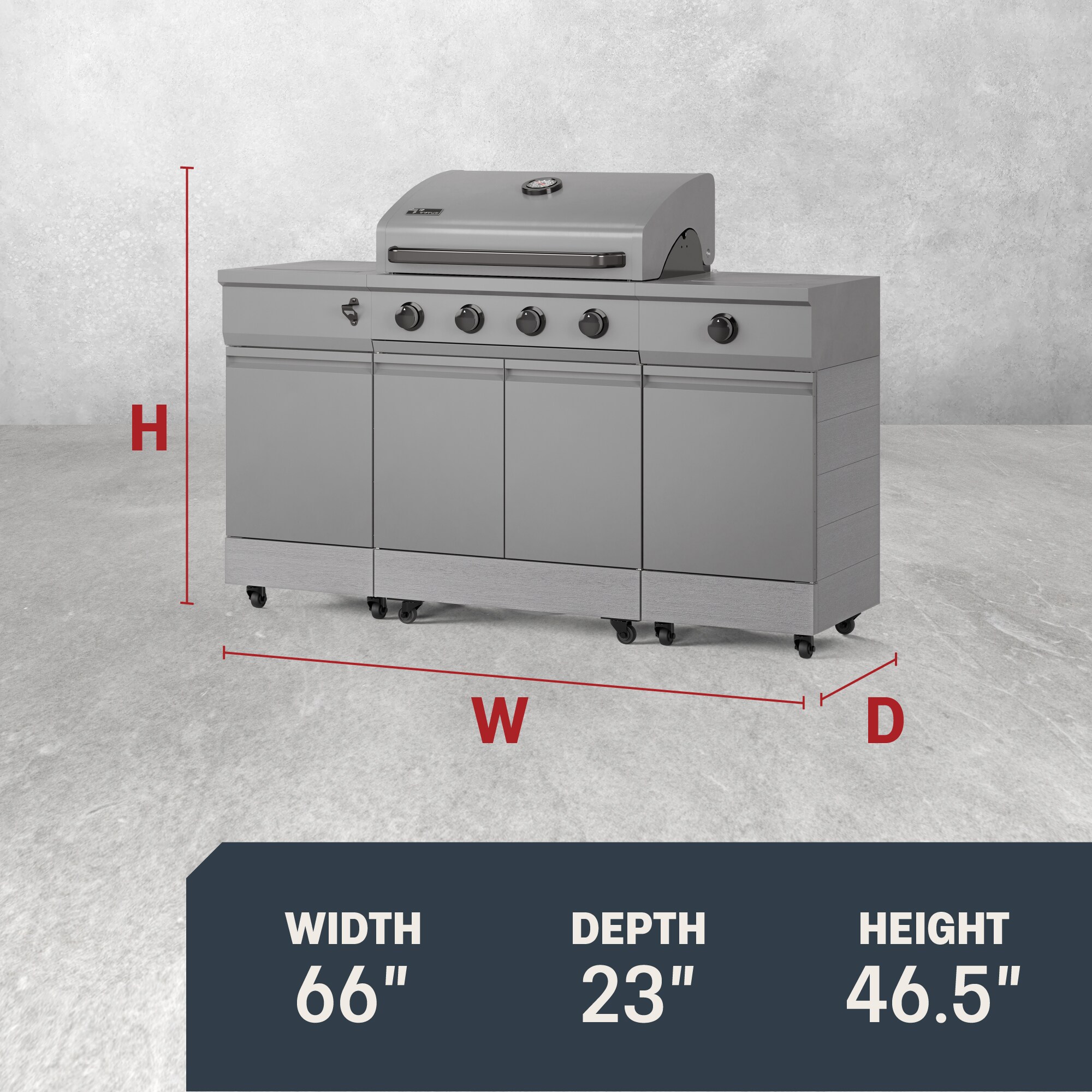TYTUS TDT-021-0105 Gas-Grill - View #5