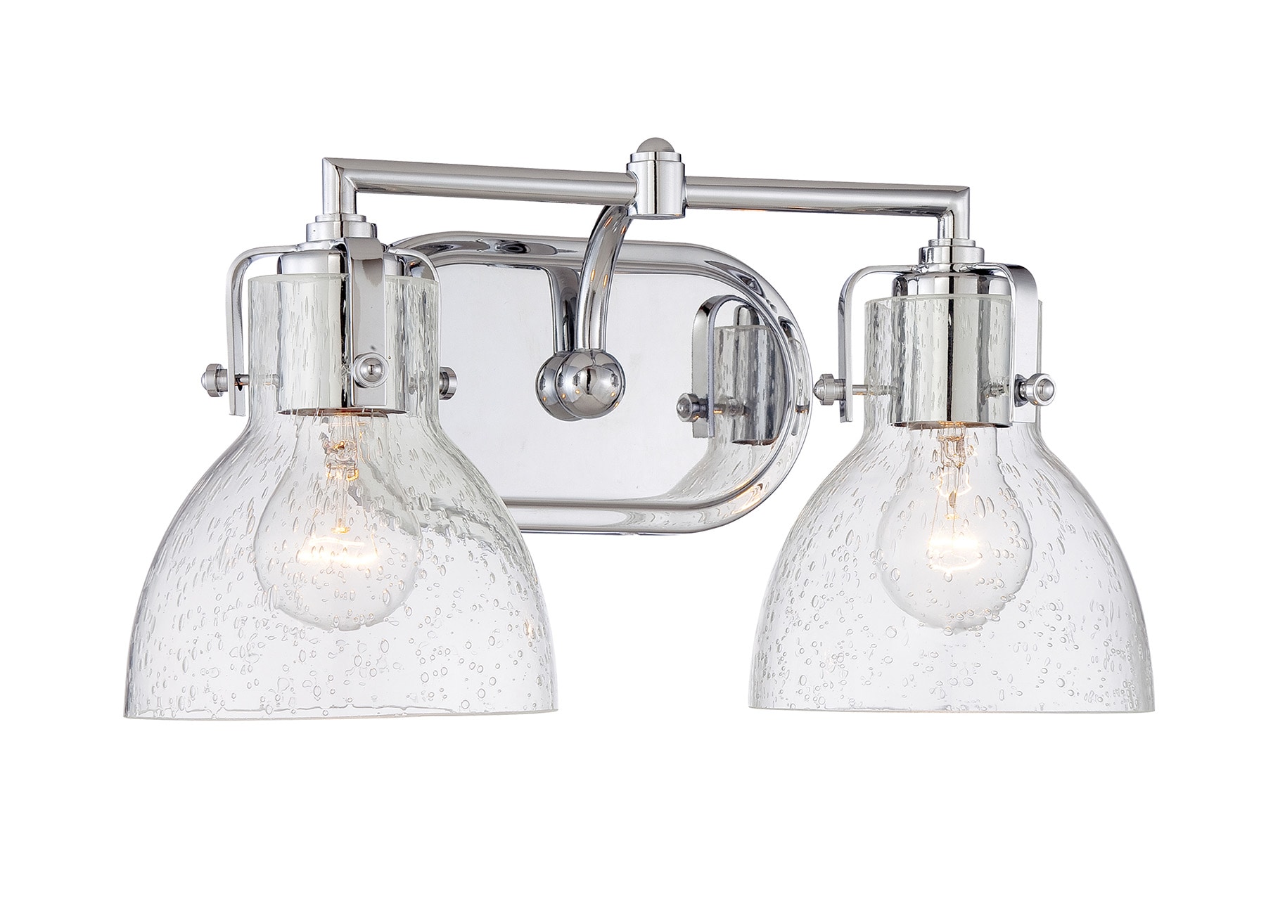 Minka Lavery 5722-77 Plano 15.5-in 2 -Light Chrome Transitional Vanity light bar
