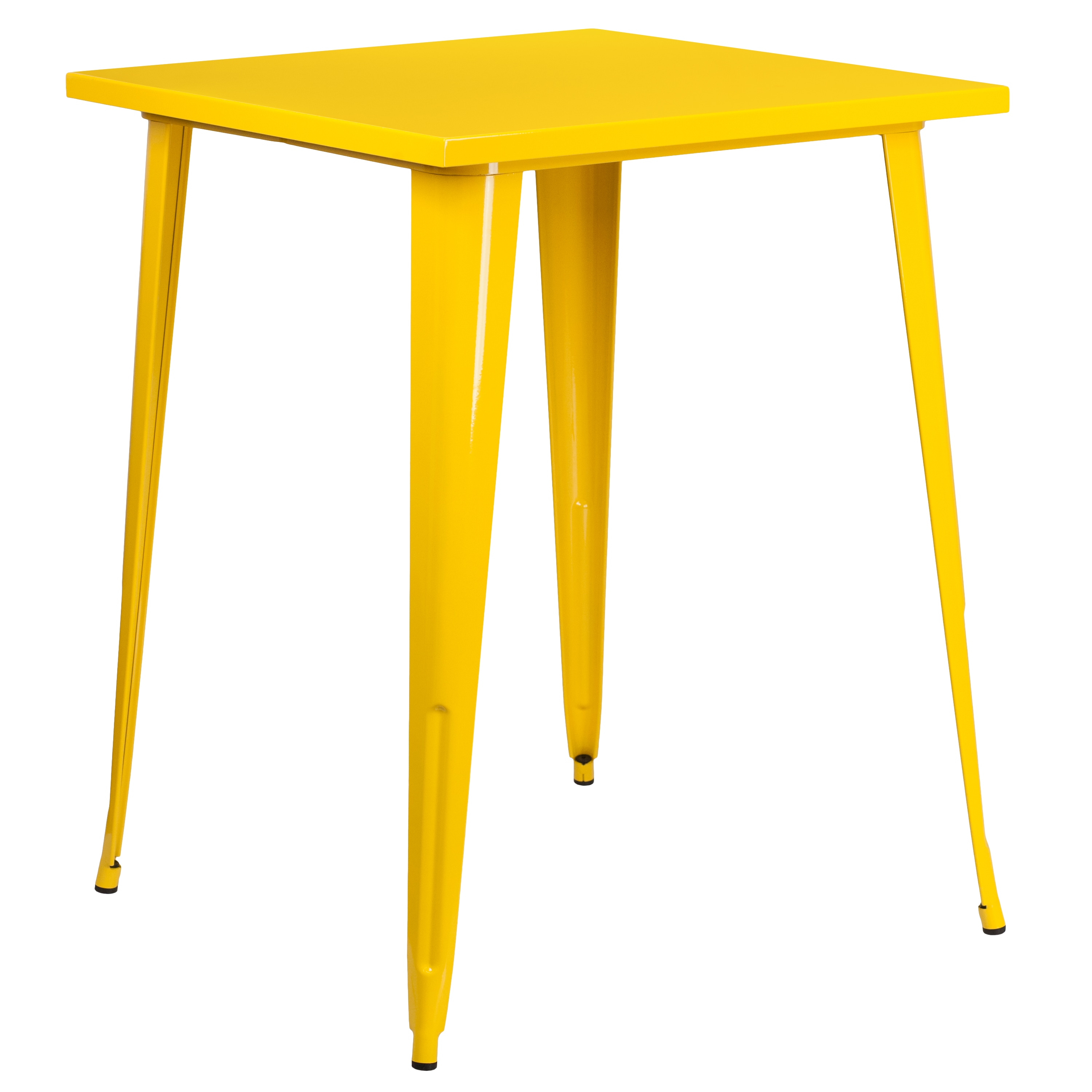 yellow pub table