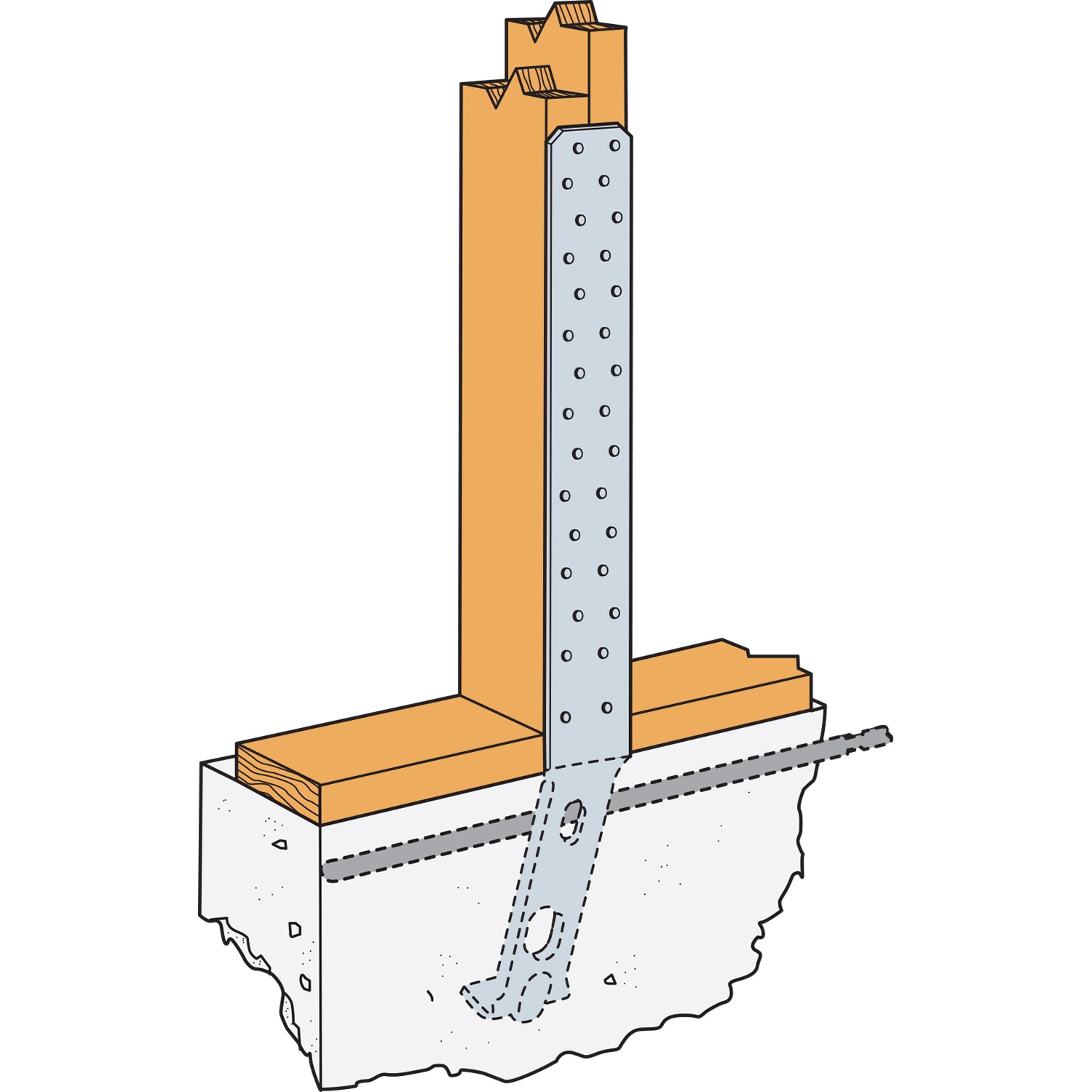 Simpson Strong-Tie STHD10 Trusses-And-Rafter-Ties - View #3