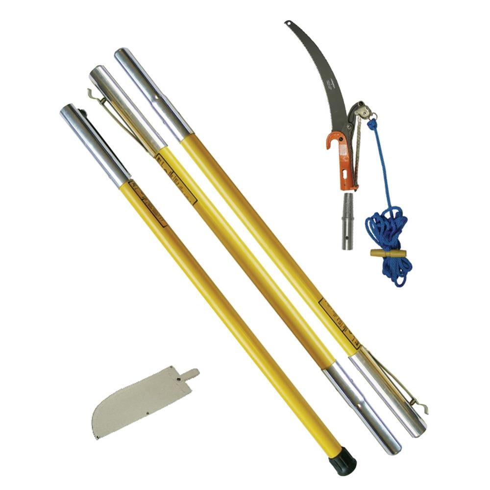 Double Thick Blade Fiberglass Pole Saw Set Notch 40207 15 in Yellow for sale online 