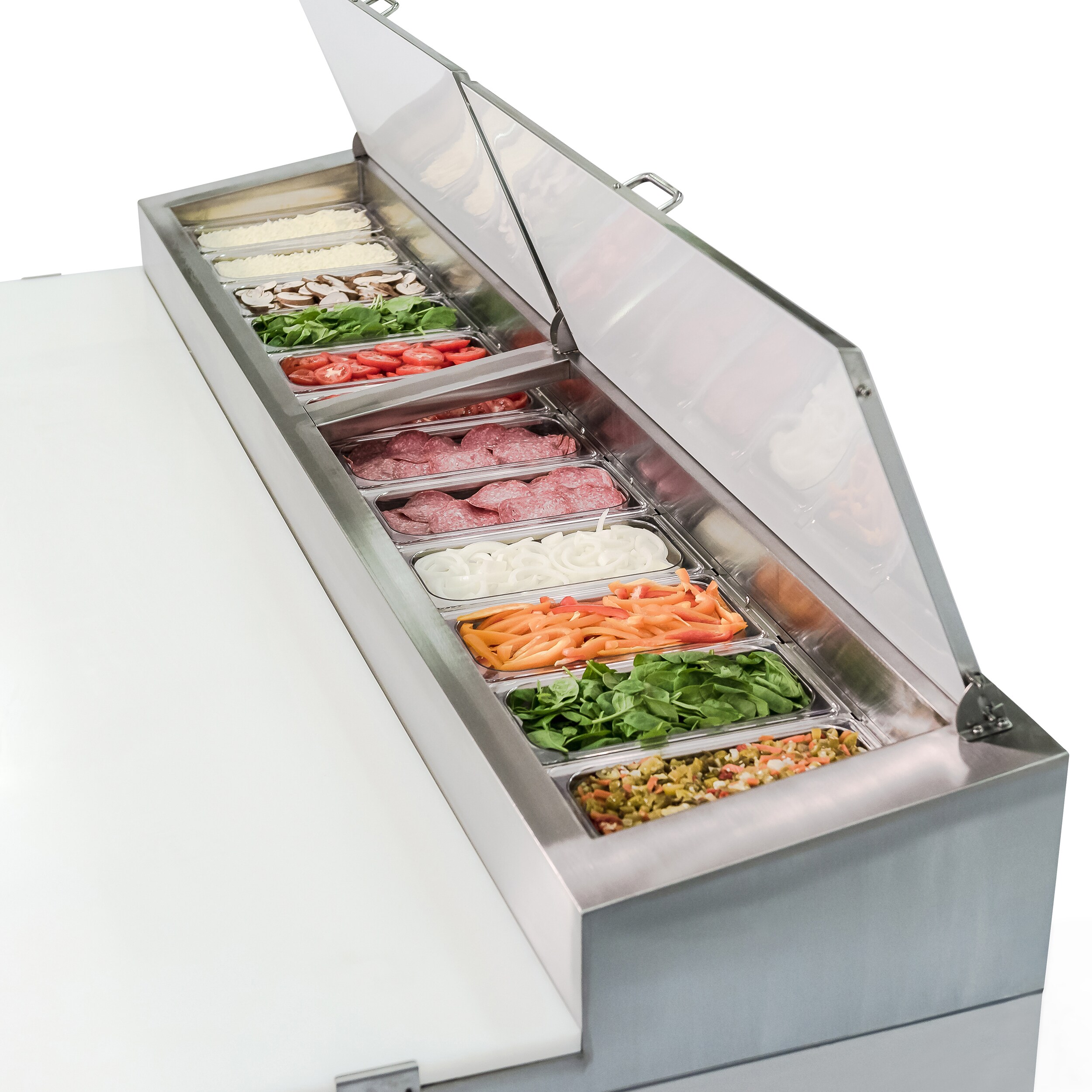 Norpole NP3R-PT Refrig-Prep-Tables - View #3