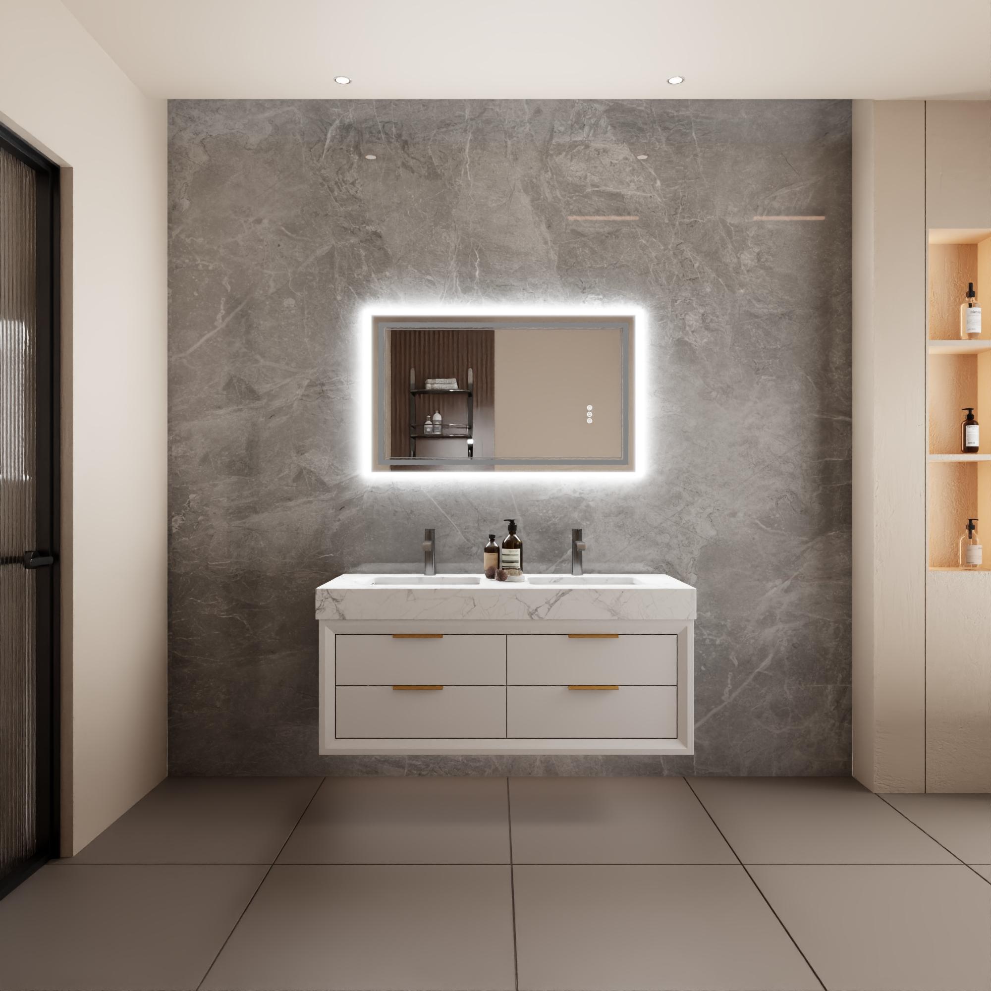 Bayfeve BFXB-2S2440-MIR Framed-Bath-Mirrors - View #17