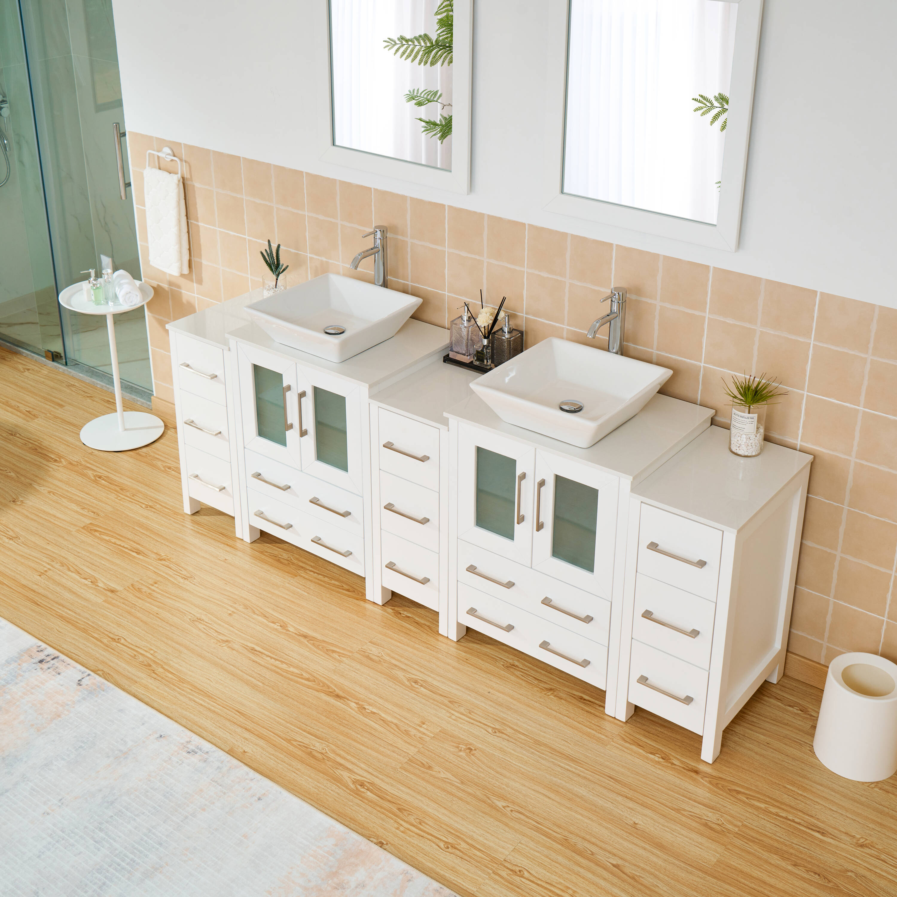 Vanity Art VA3124-84W Bath-Vanity-Combo - View #9