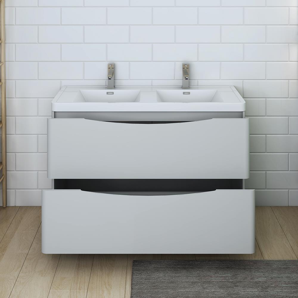 Fresca FCB9148GRG-D-I Bath-Vanity-Combo - View #4