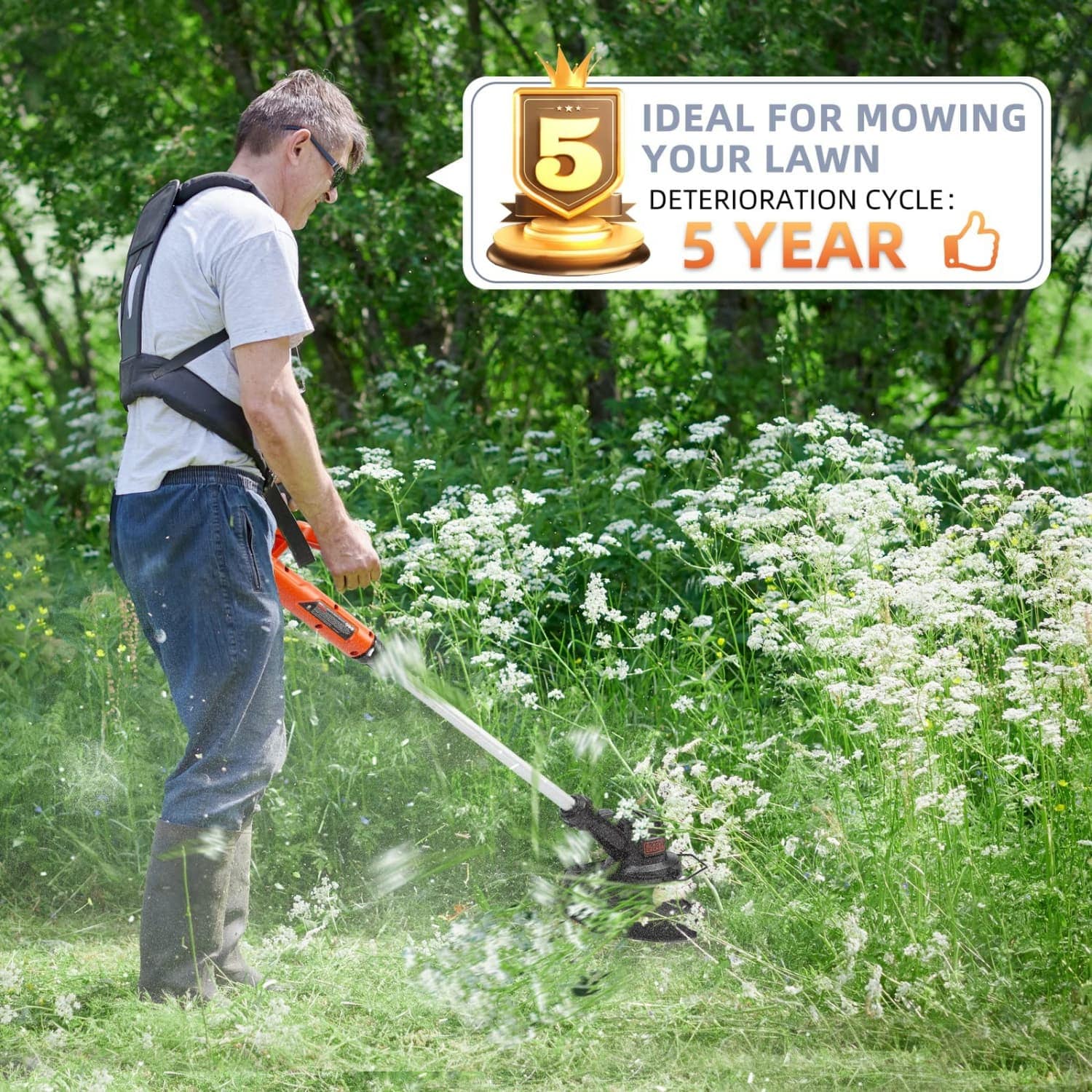 Angel Sar L2MMD430MCFLL Trimmer-Line - View #6