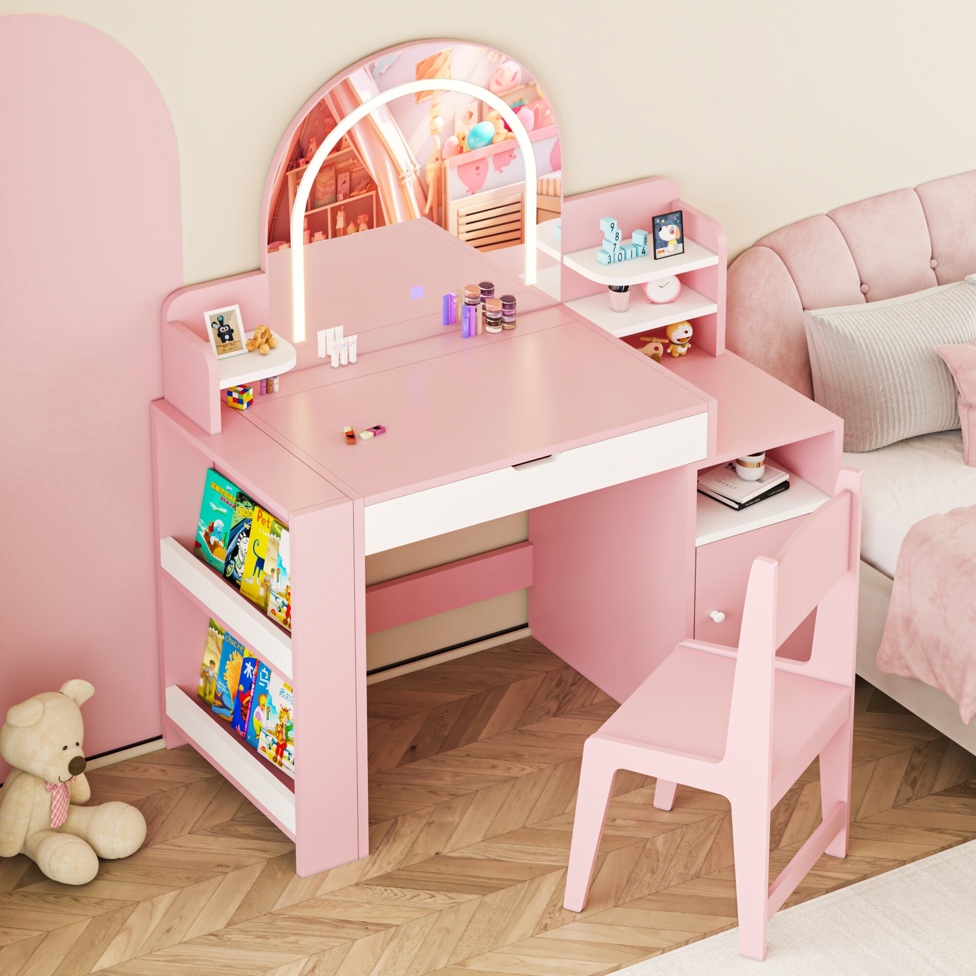 Bvldfamly WZJJ039BK Bedroom-Vanities - View #2