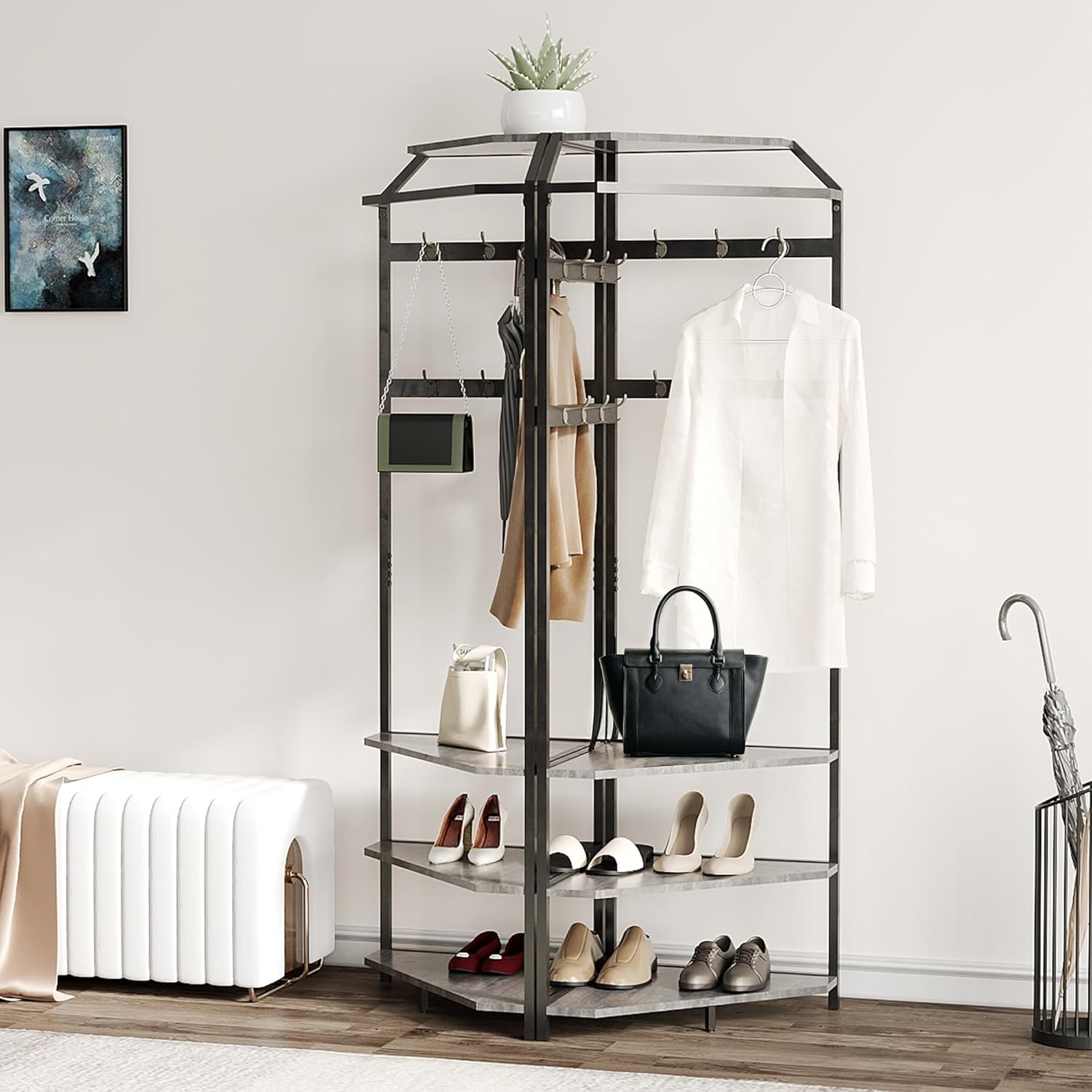 Qeetex DHZ-PHO-16OAXUNR Garment-Racks - View #6