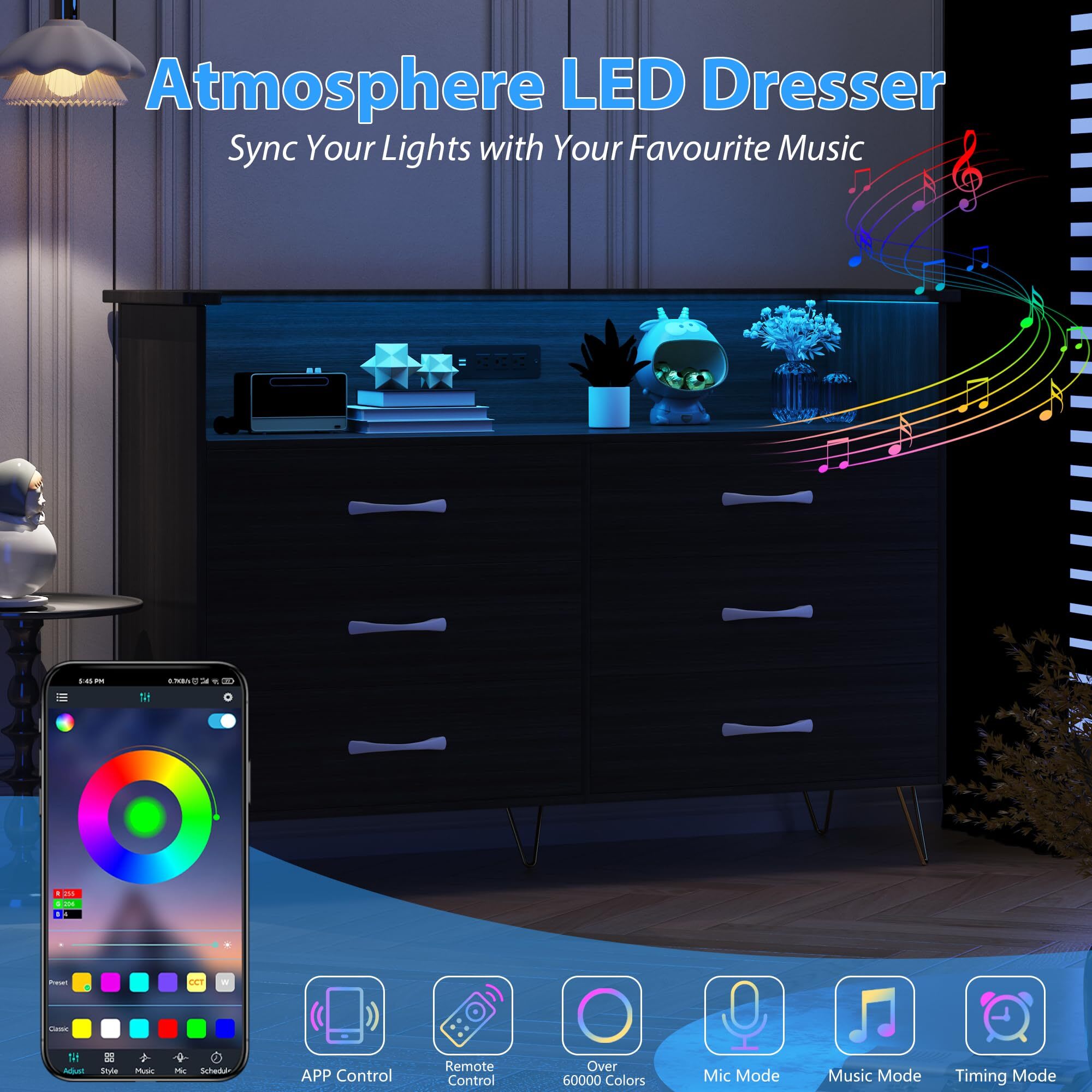 Qeetex MIE-PHO11G74SIC dressers - View #3